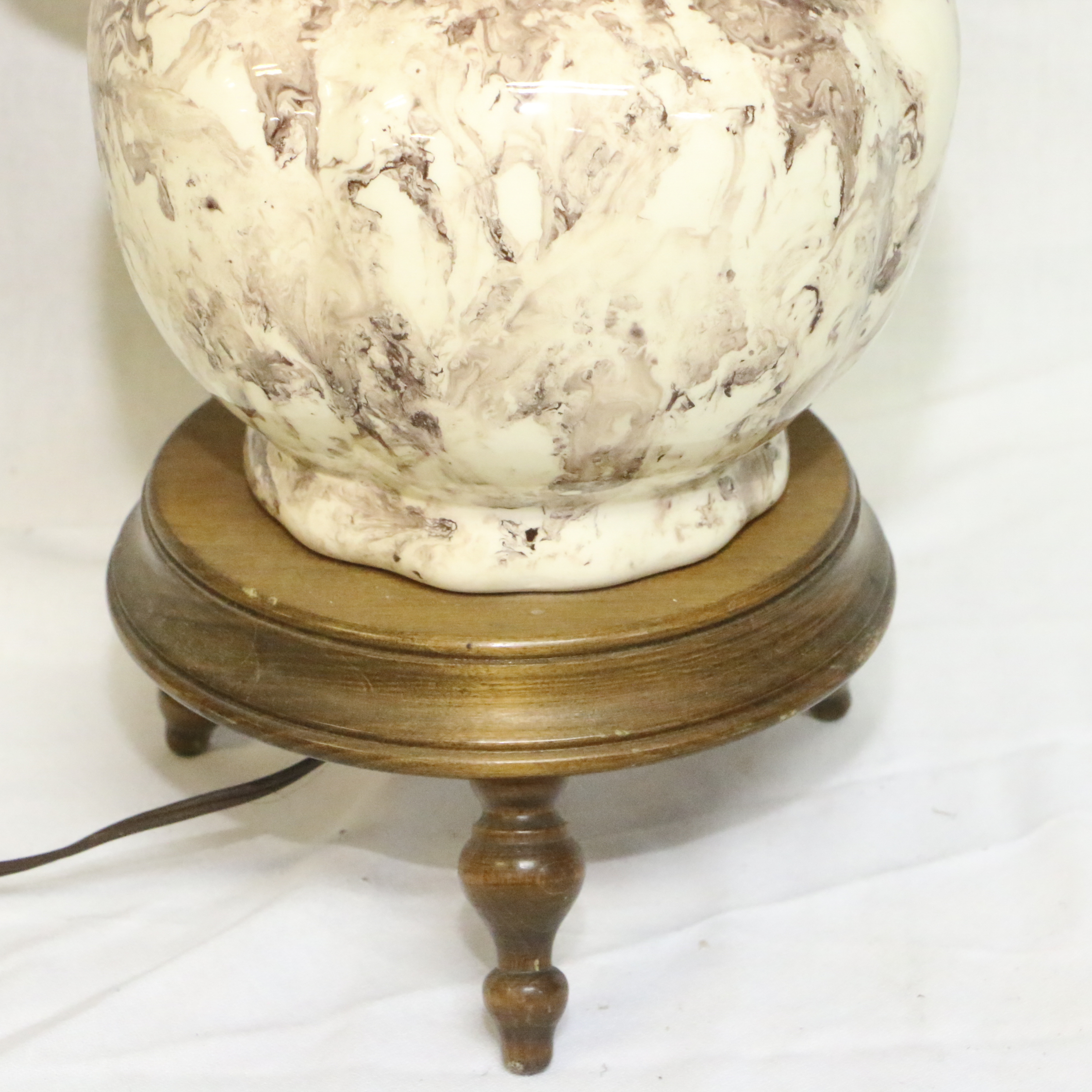 Converted Pitcher Table Lamps with Shades