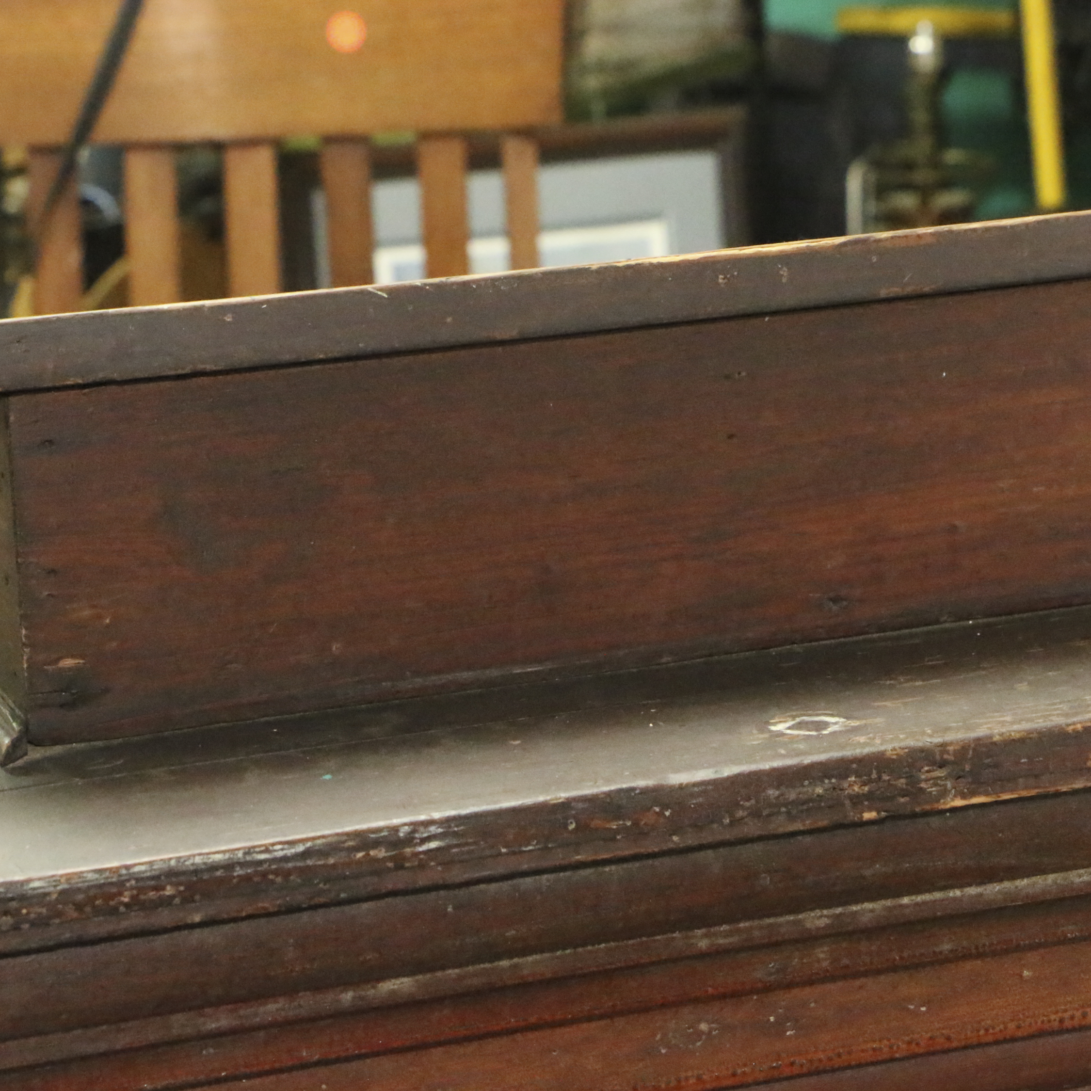 Oak Pulpit with Cabinet, 20th Century
