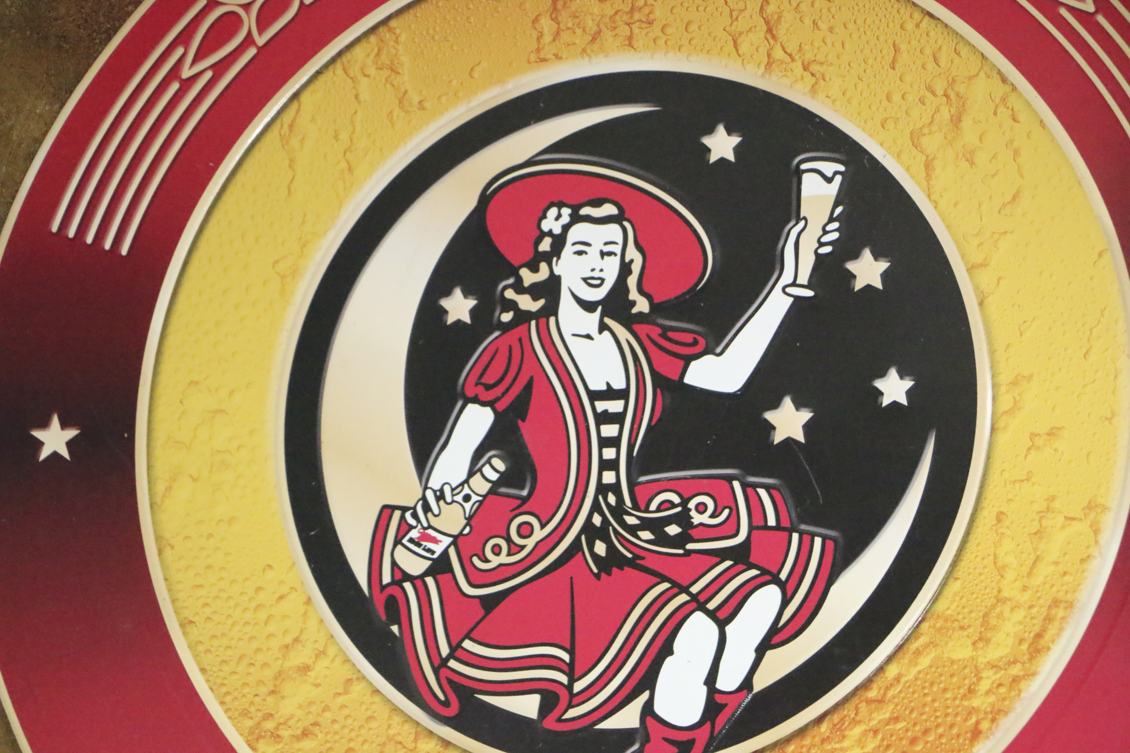 Miller High Life and Coors Light Metal Advertising Signs