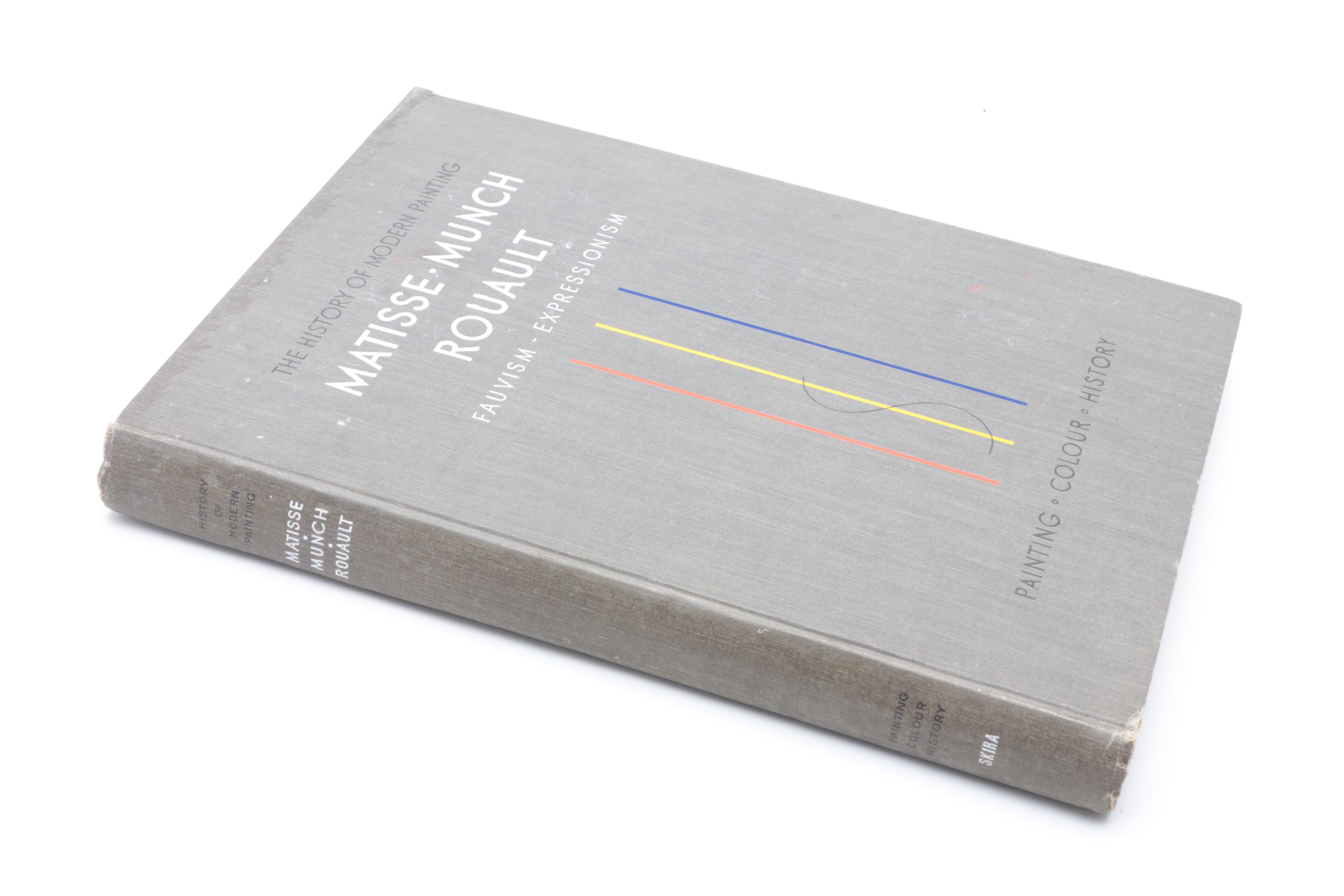 Two 1950 Volumes of "The History of Modern Painting" by Albert Skira