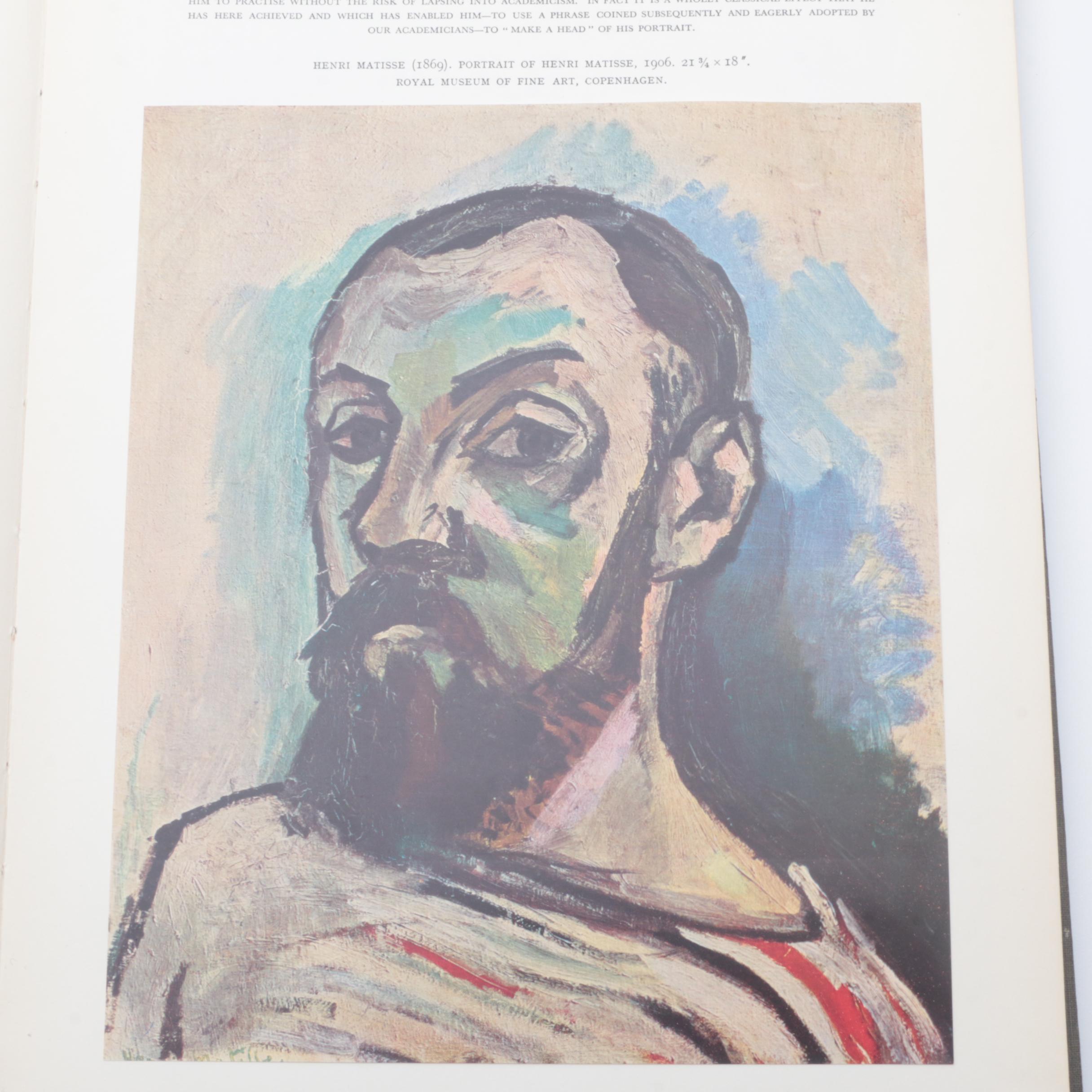 Two 1950 Volumes of "The History of Modern Painting" by Albert Skira