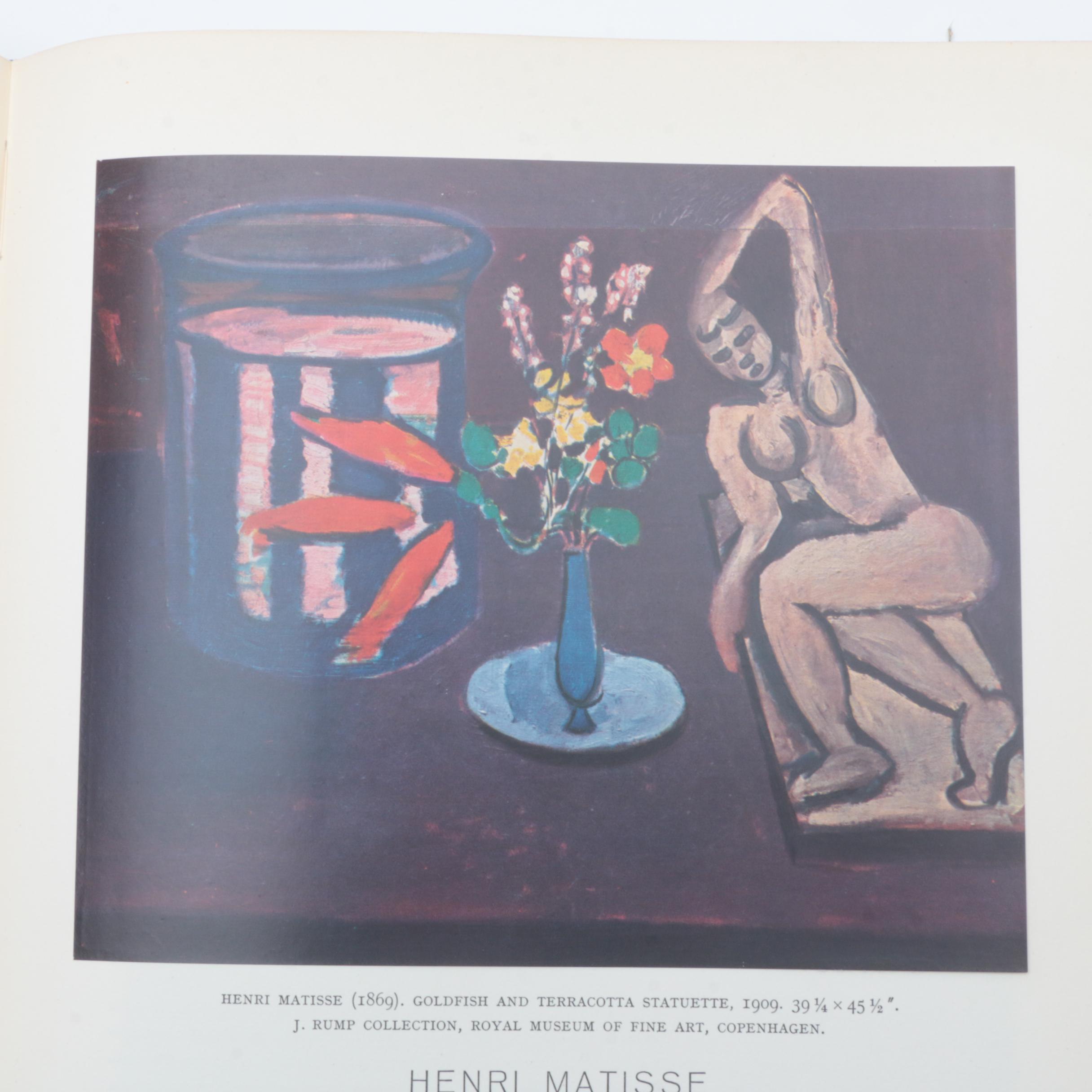 Two 1950 Volumes of "The History of Modern Painting" by Albert Skira