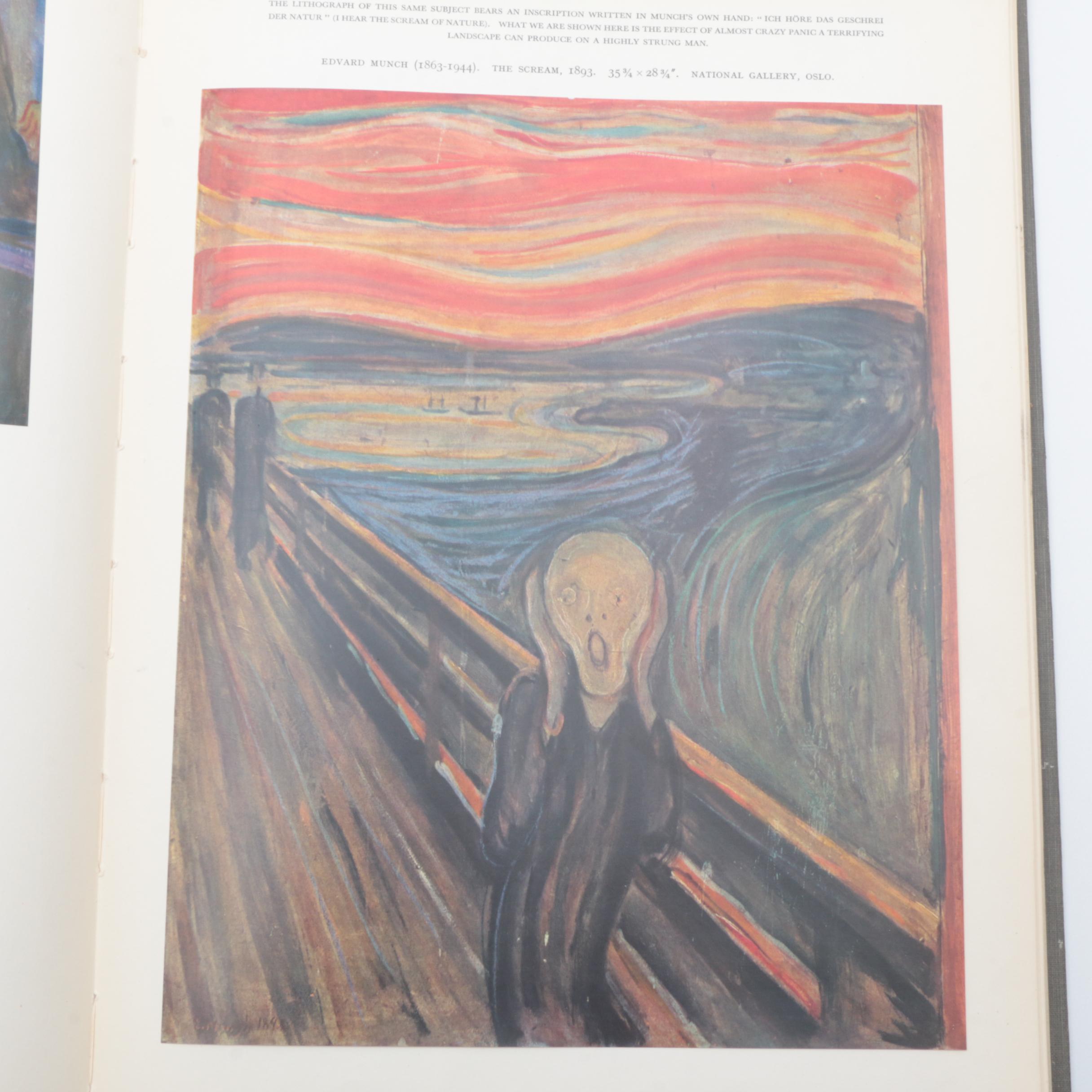 Two 1950 Volumes of "The History of Modern Painting" by Albert Skira