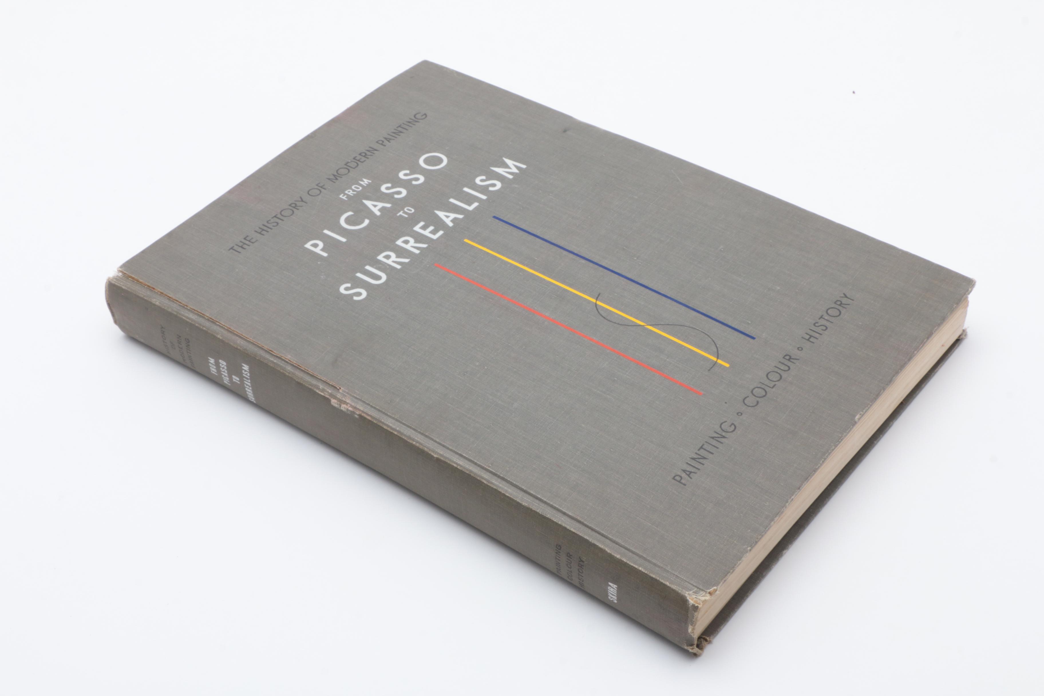 Two 1950 Volumes of "The History of Modern Painting" by Albert Skira