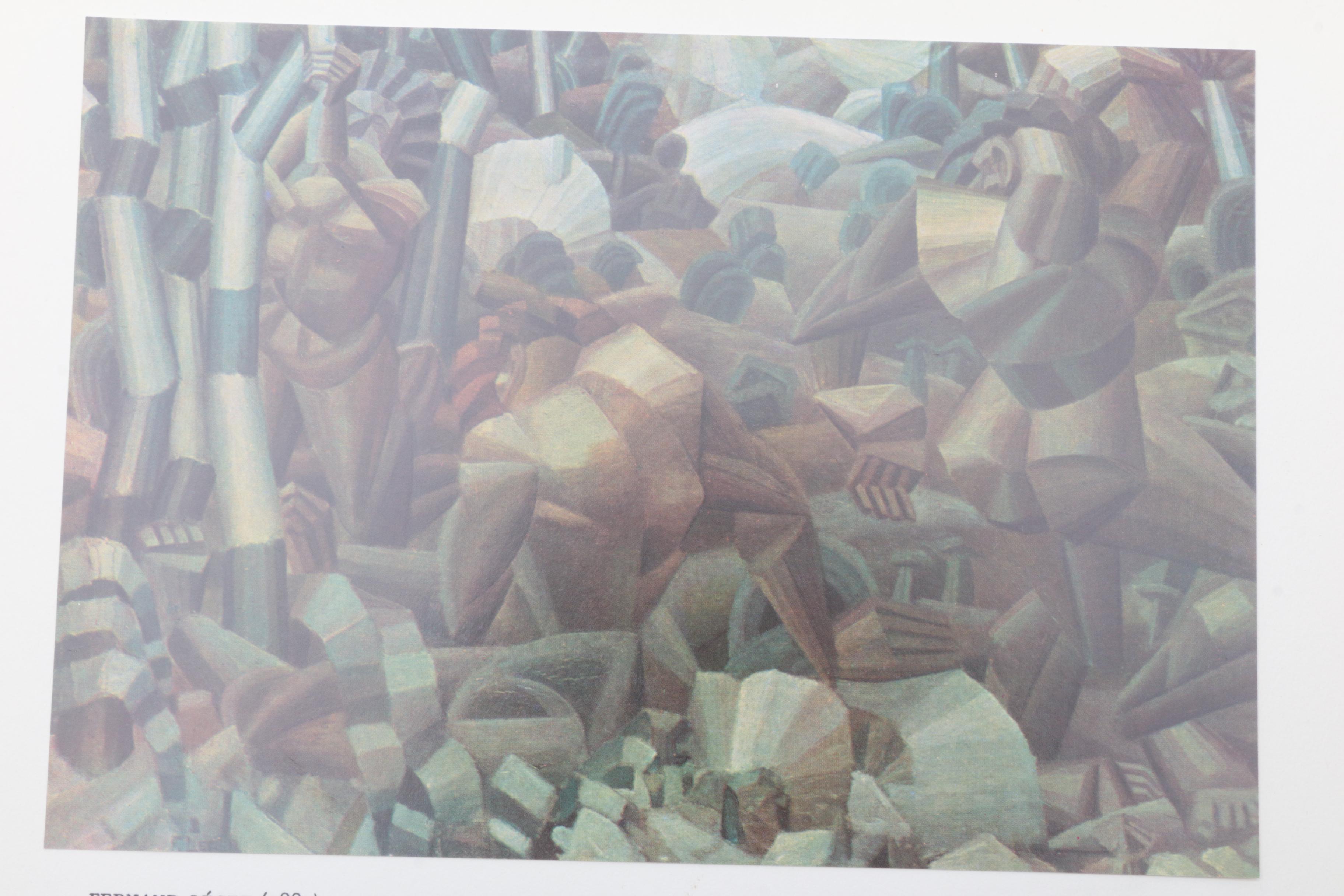 Two 1950 Volumes of "The History of Modern Painting" by Albert Skira