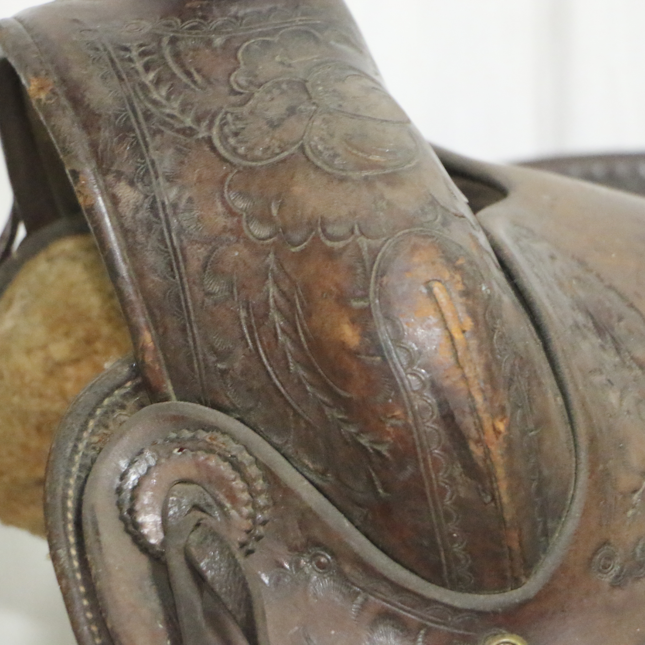 Leather All Purpose Riding Saddle, Mid/Late 20th Century