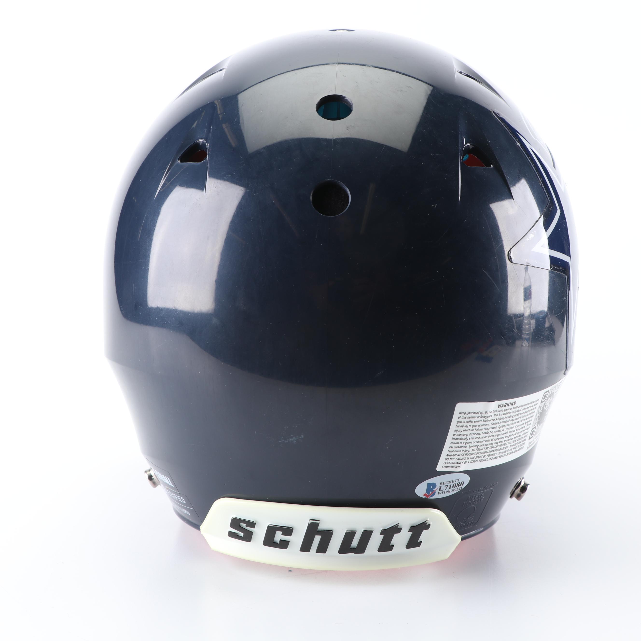 Randy White Autographed Dallas Cowboys Replica Full Size Helmet - Beckett COA