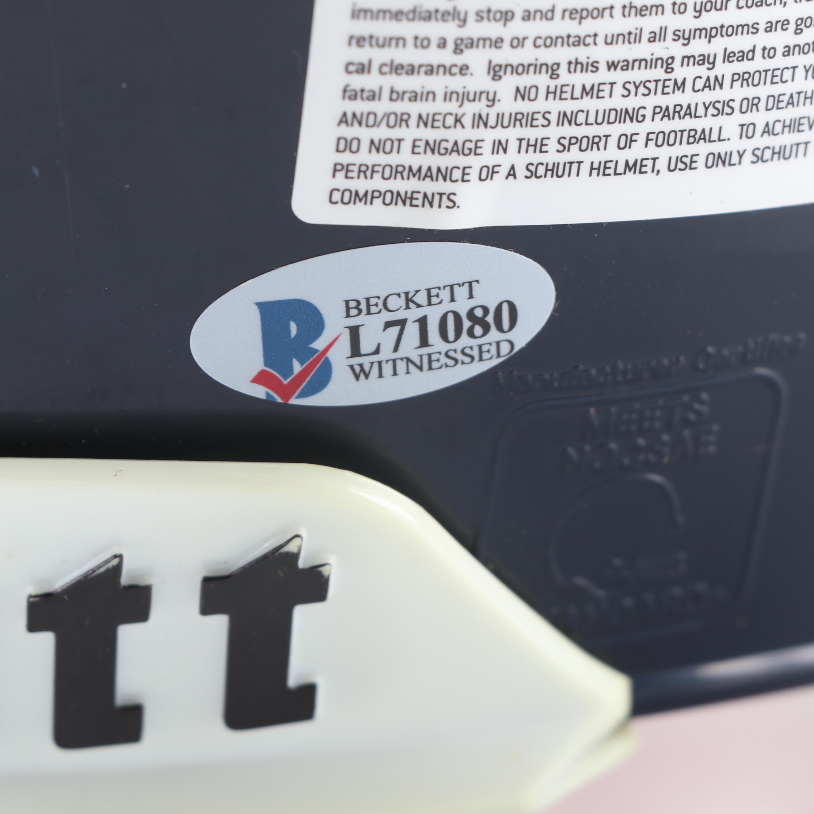 Randy White Autographed Dallas Cowboys Replica Full Size Helmet - Beckett COA