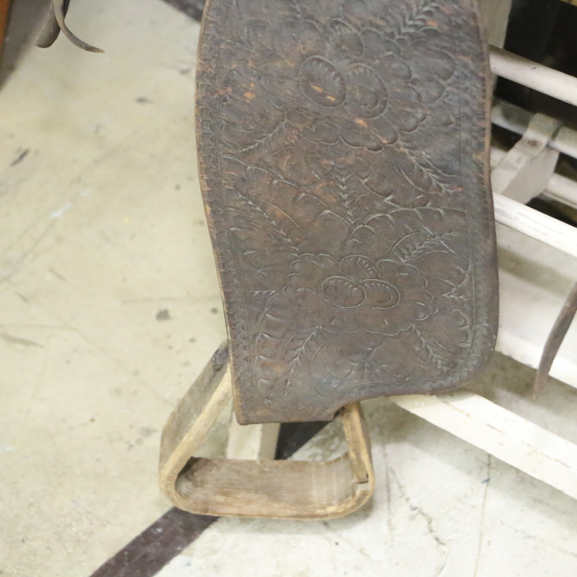 Leather All Purpose Riding Saddle, Mid/Late 20th Century