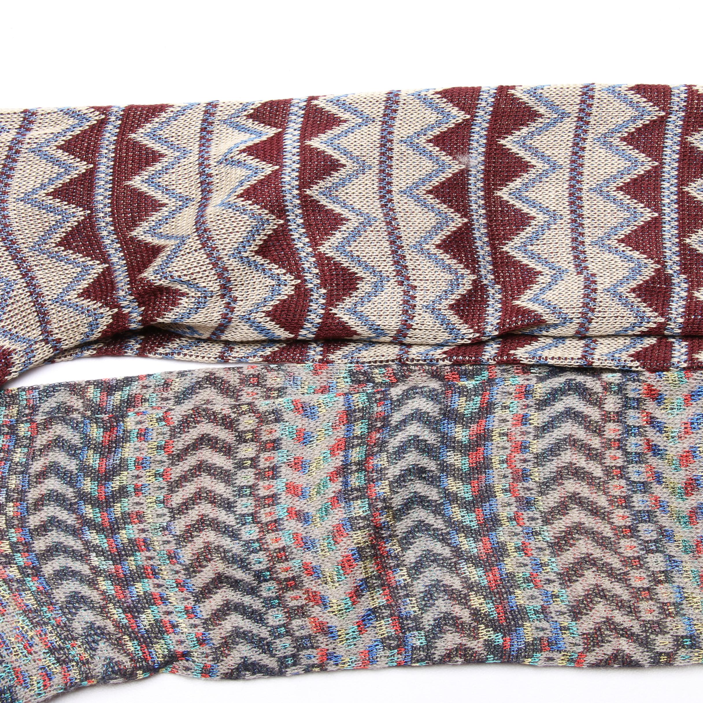 Men's Missoni Italian Designer Socks