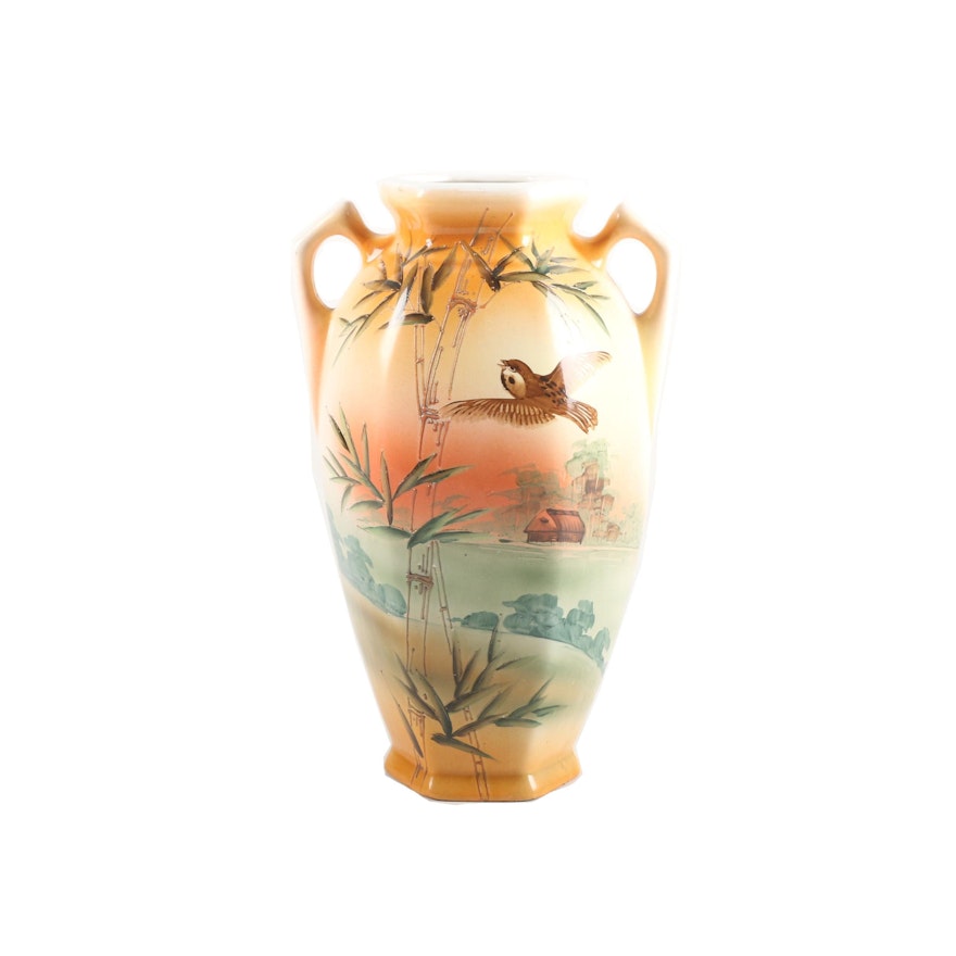 Royal Nippon Hand-Painted Vase