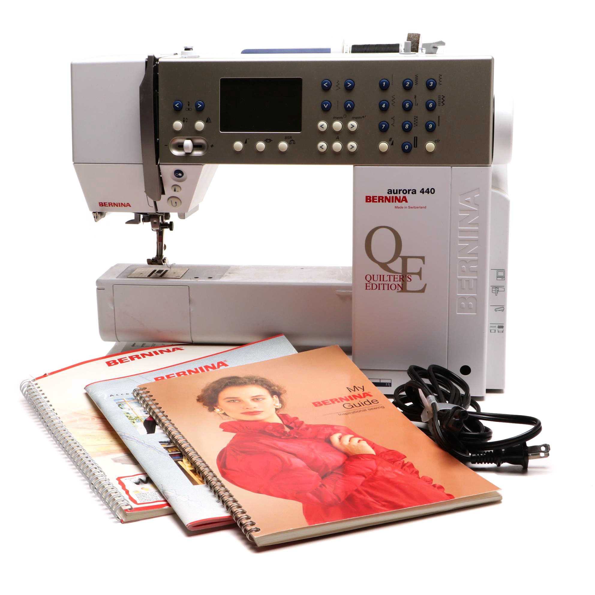 Bernina "aurora 440" Quilter's Edition Sewing Machine with Stitch Regulator