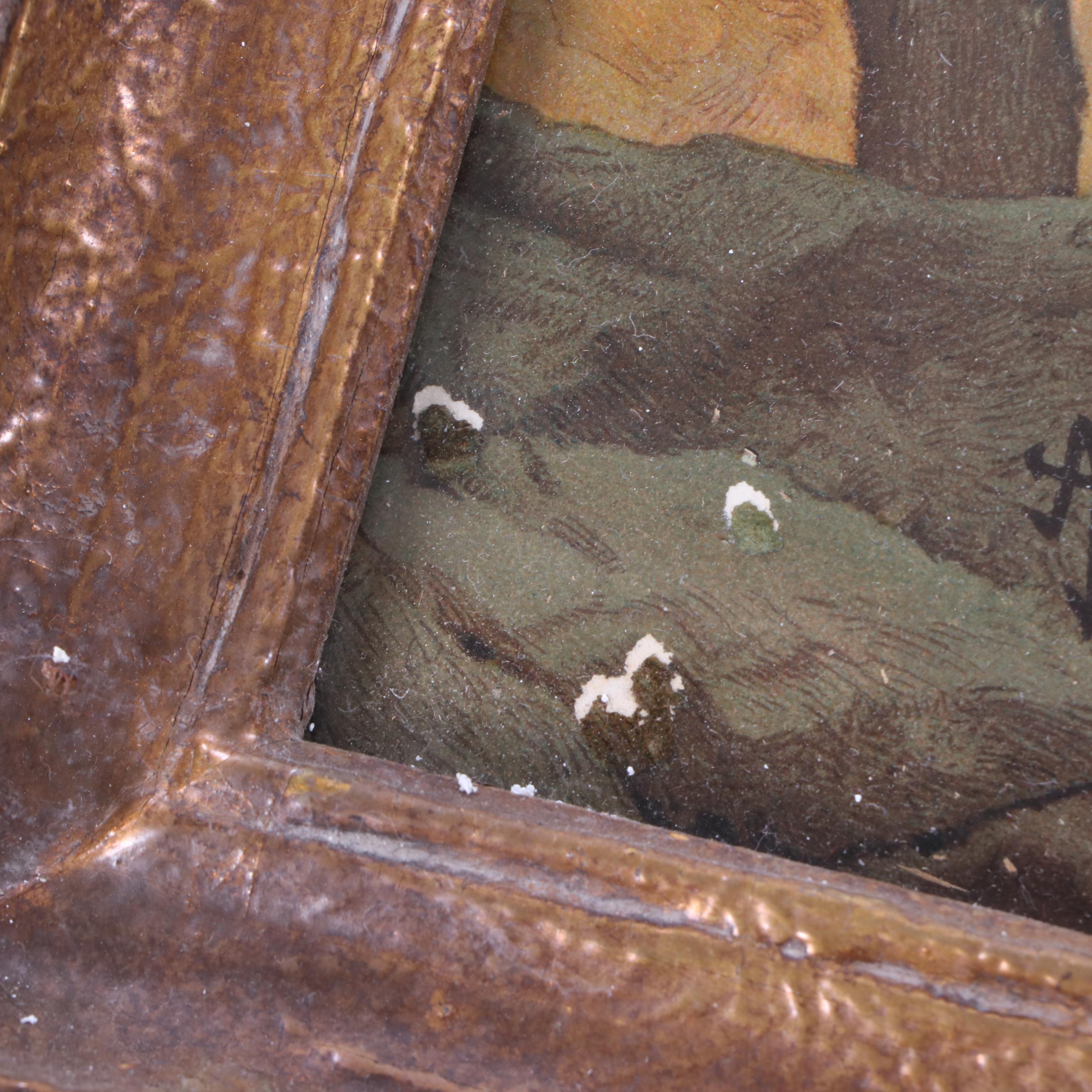 Offset Lithograph after Thomas Moran "Grand Canyon of Arizona on the Santa Fe"