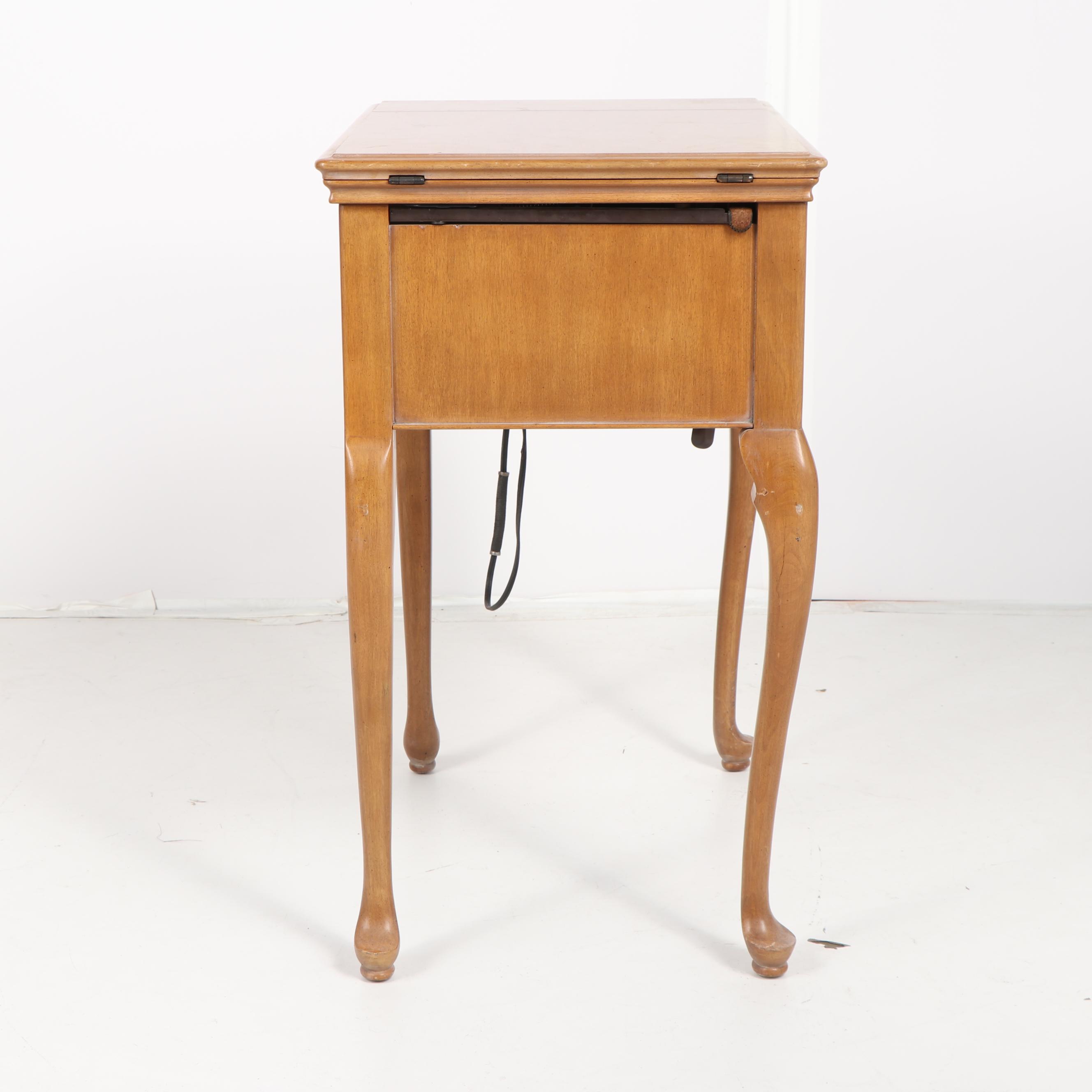 Singer Model 201 Sewing Machine Table, 1946