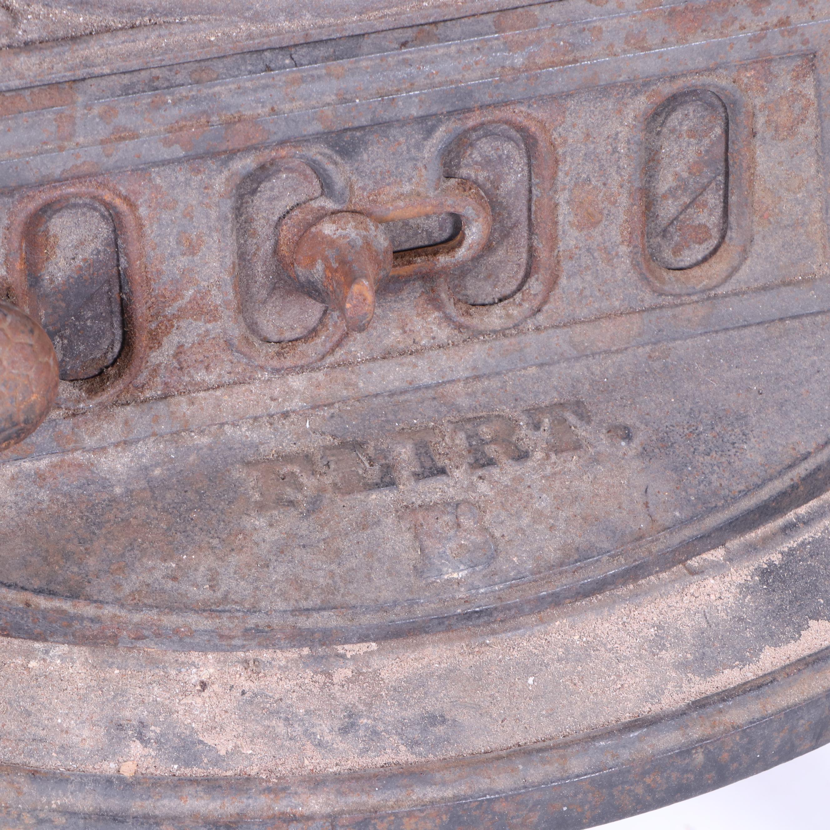 The Union Stove Works "Flirt" Cast Iron Parlor Stove, Early 20th Century