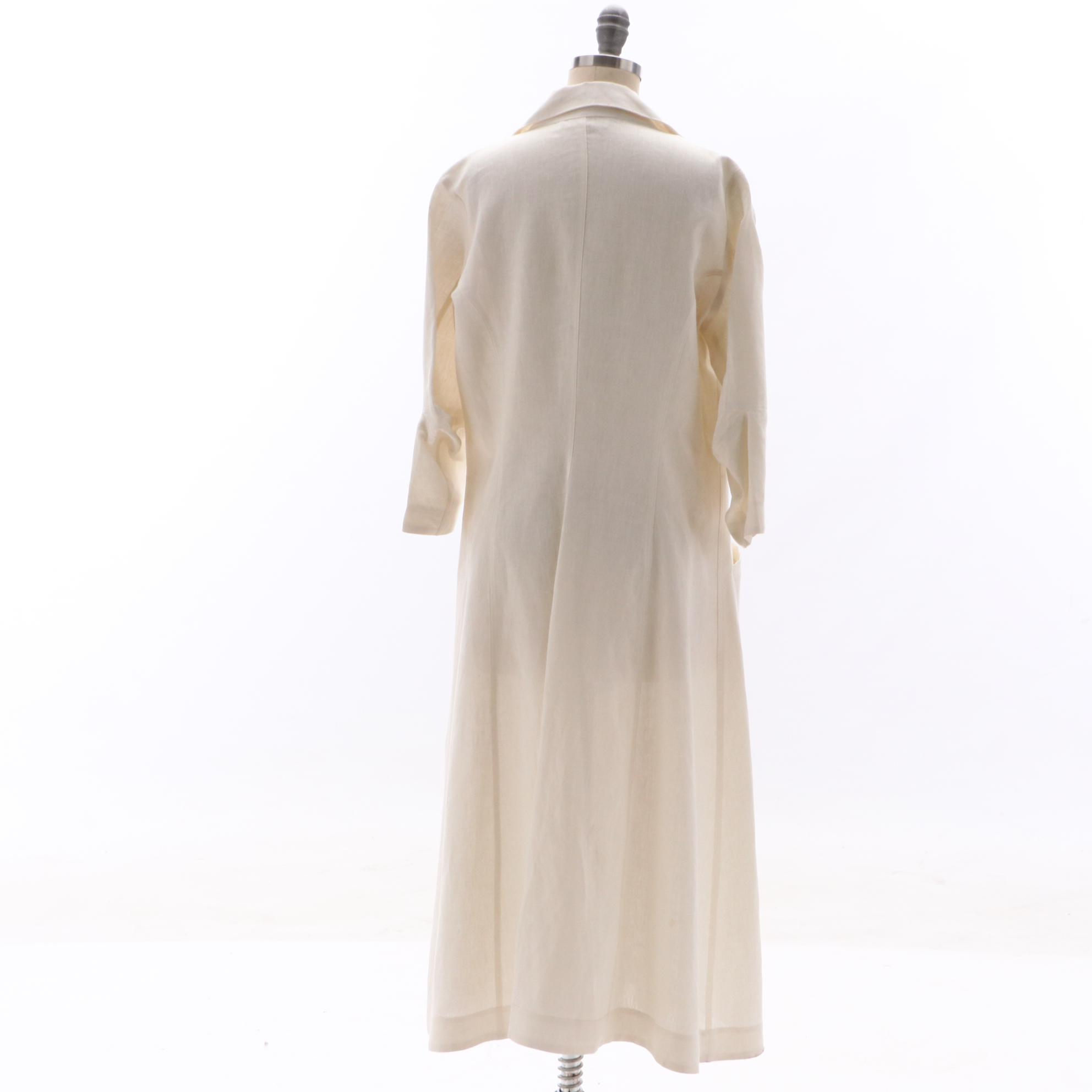 Elm Design Linen Dress and Eskandar Shirts