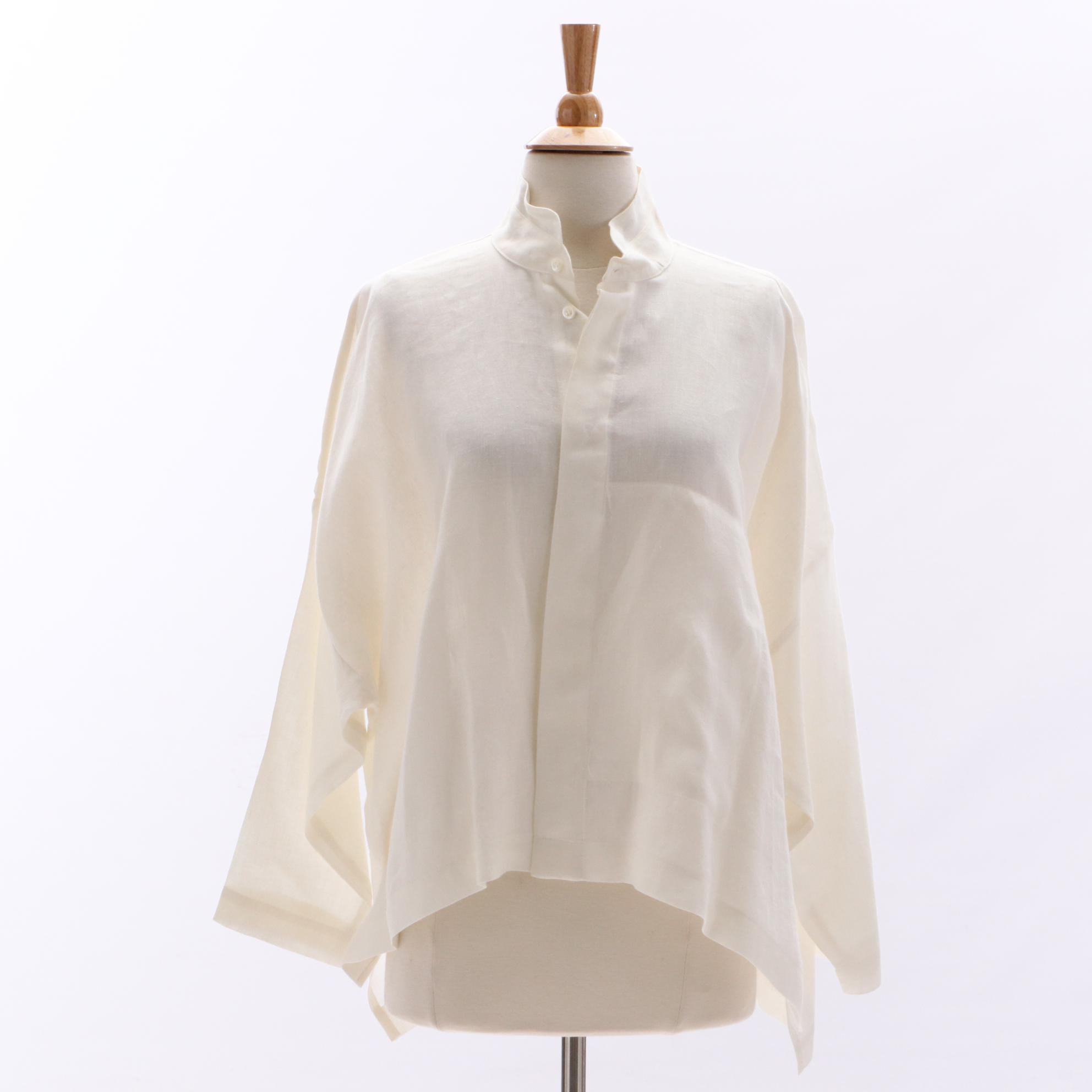 Elm Design Linen Dress and Eskandar Shirts