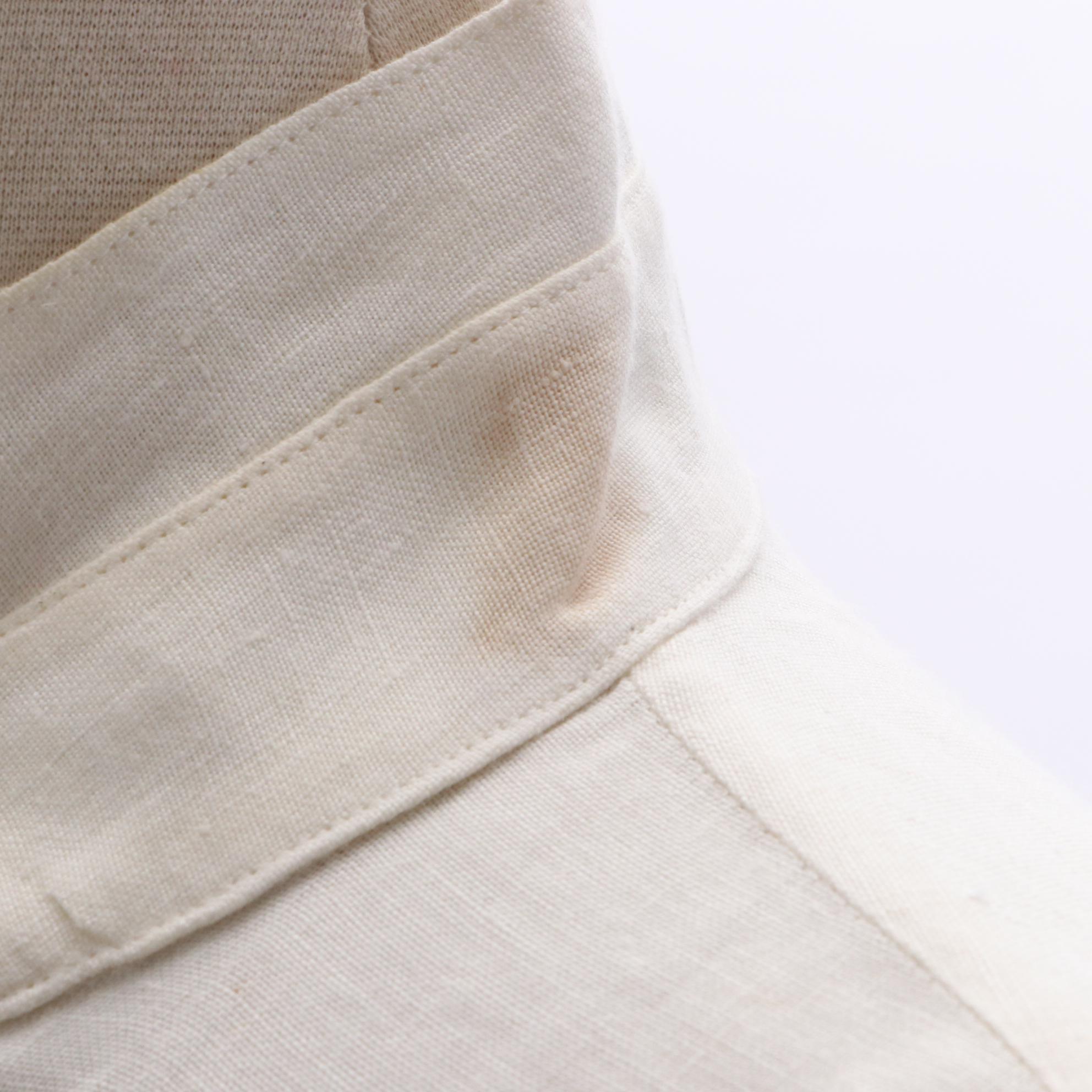 Elm Design Linen Dress and Eskandar Shirts