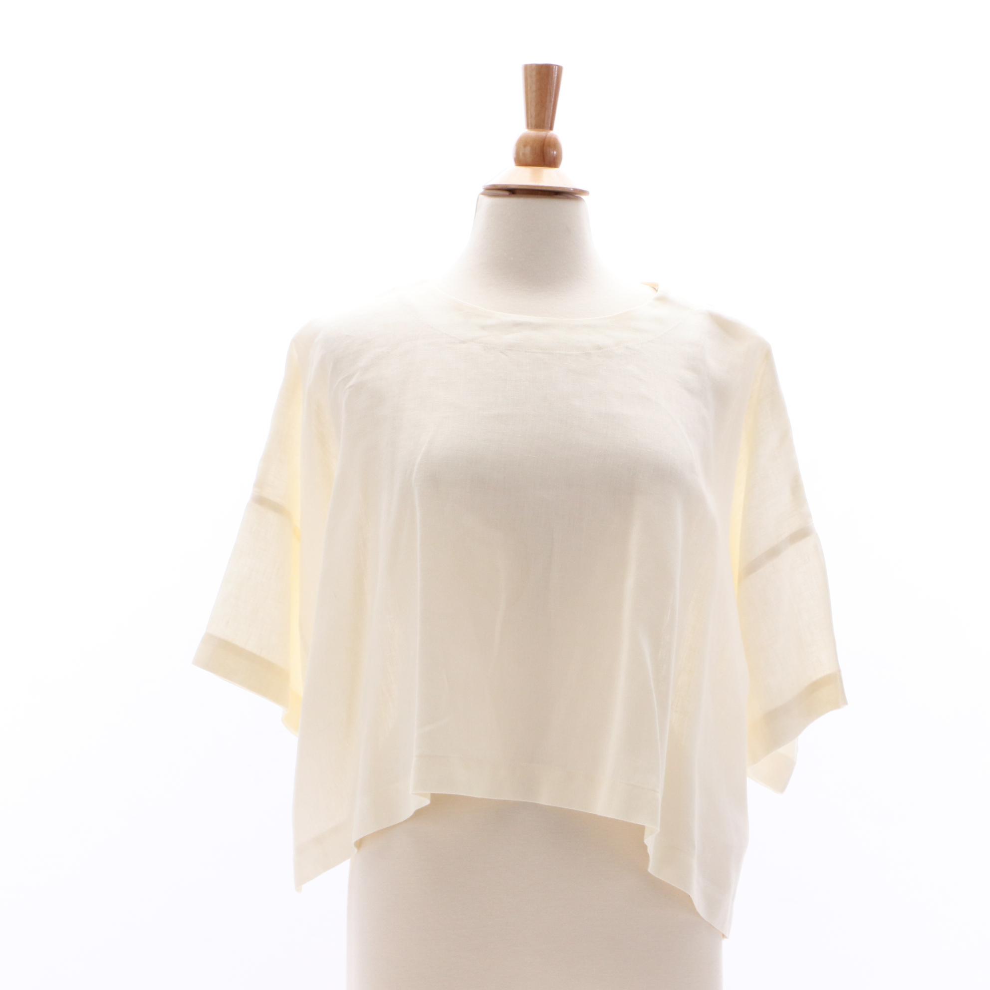 Elm Design Linen Dress and Eskandar Shirts