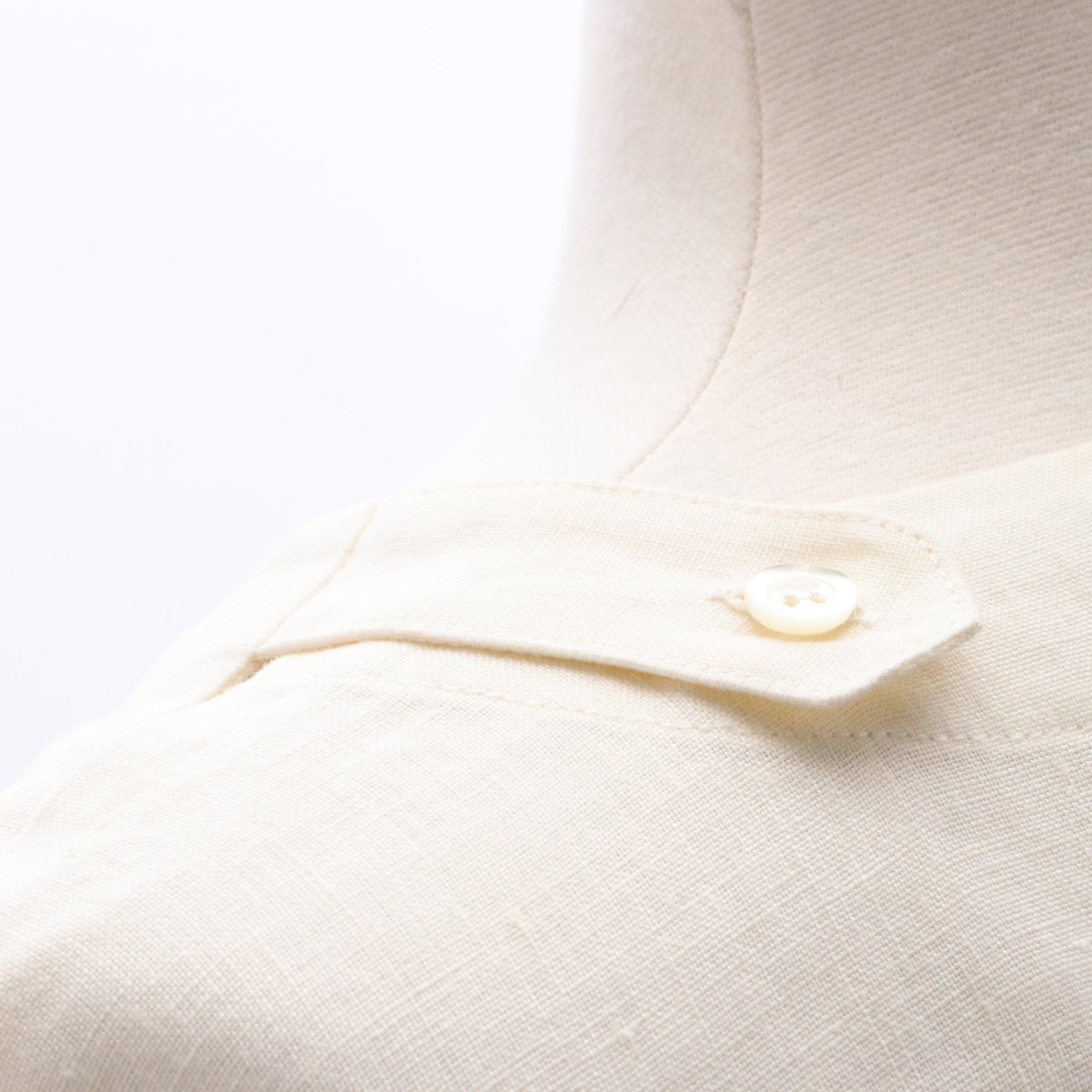 Elm Design Linen Dress and Eskandar Shirts