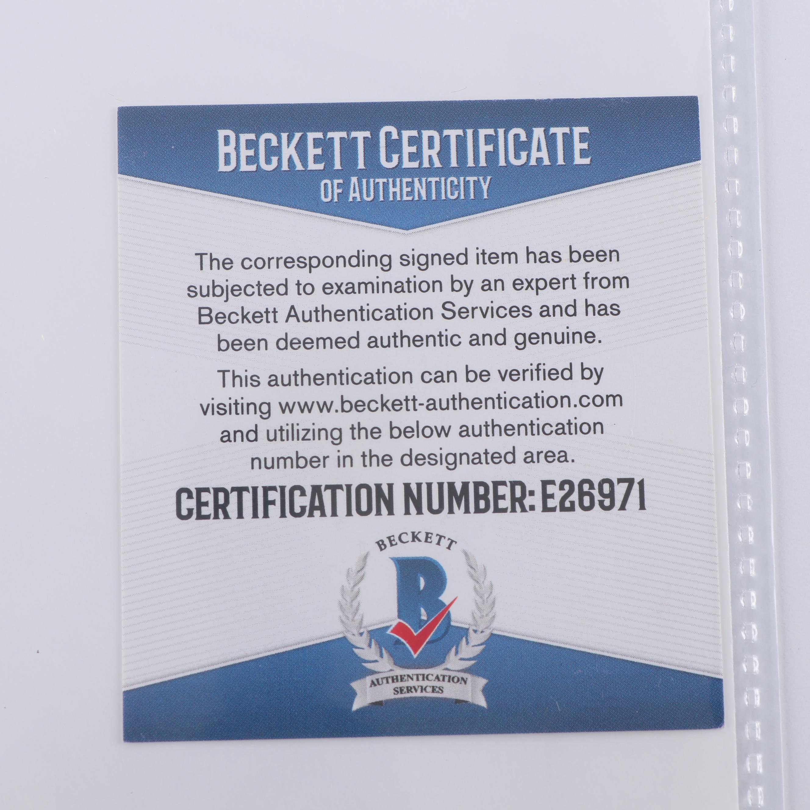 Mike Modano Autographed Photo