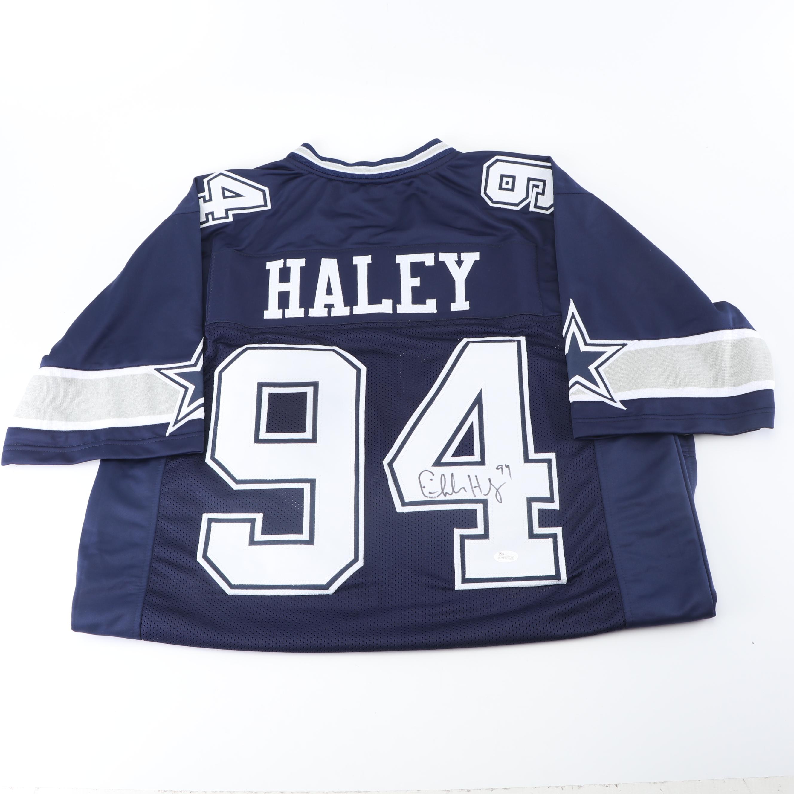 Charles Haley Autographed Dallas Cowboys Replica Jersey - JSA COA