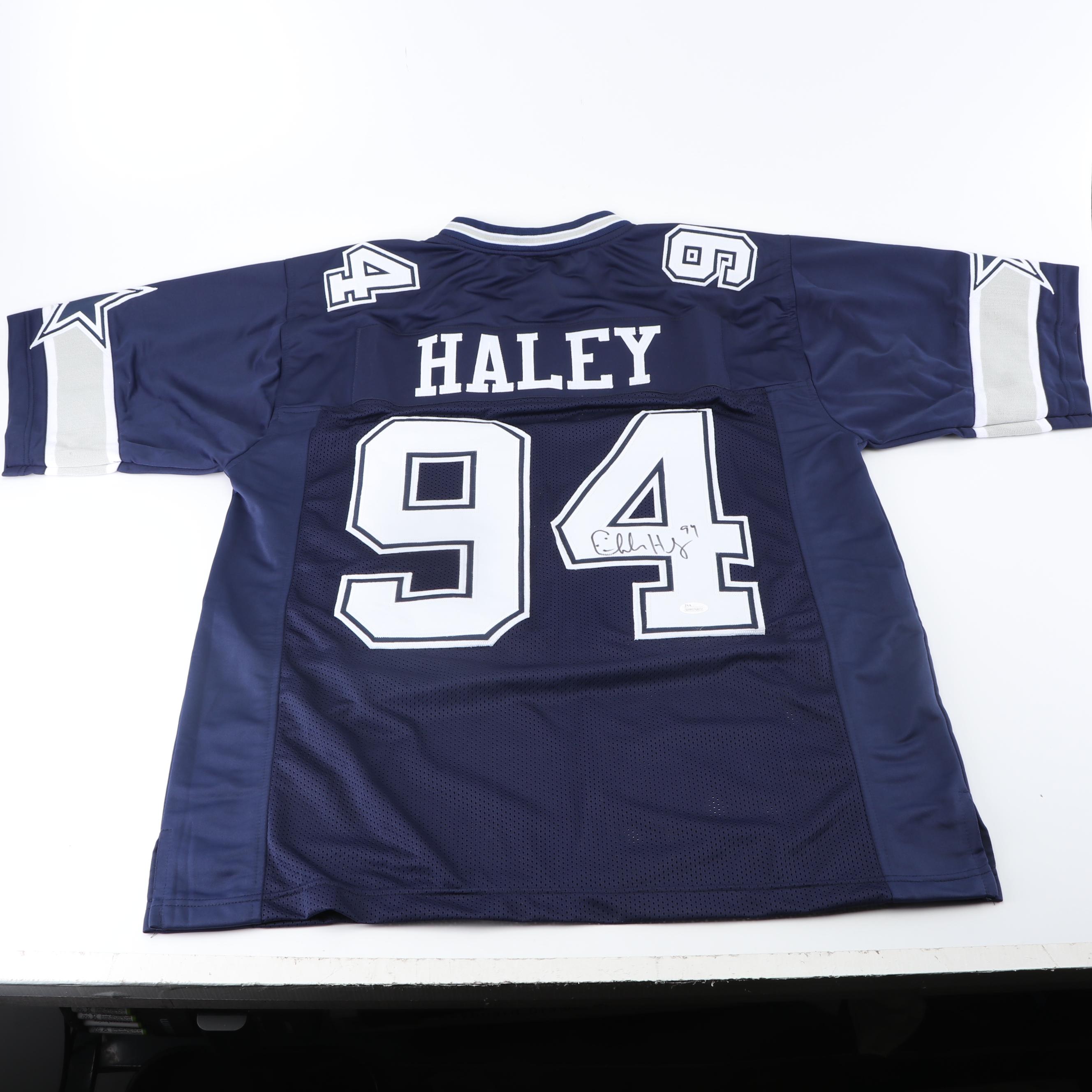 Charles Haley Autographed Dallas Cowboys Replica Jersey - JSA COA