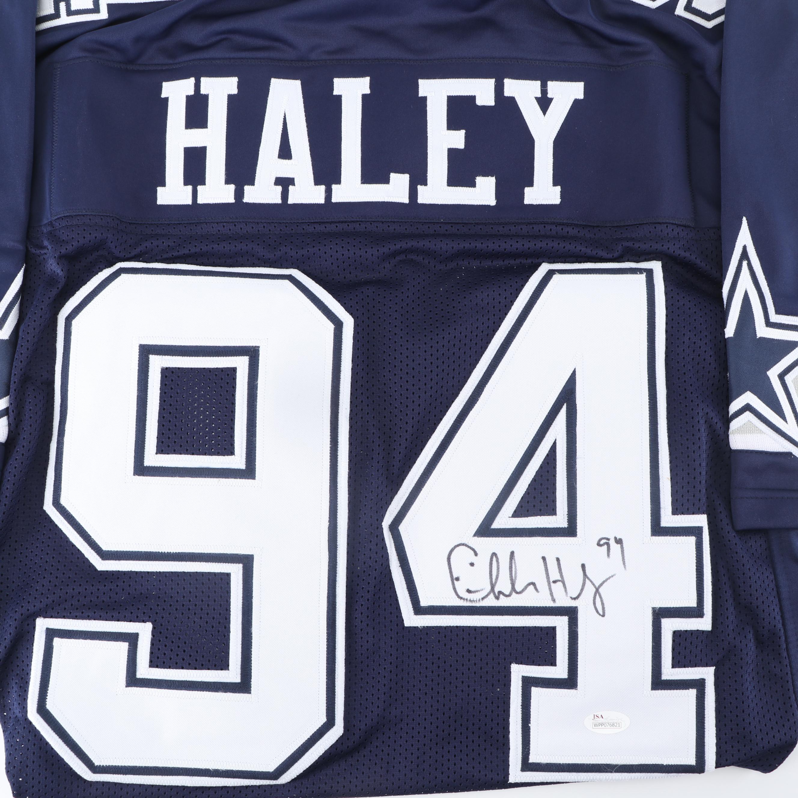 Charles Haley Autographed Dallas Cowboys Replica Jersey - JSA COA