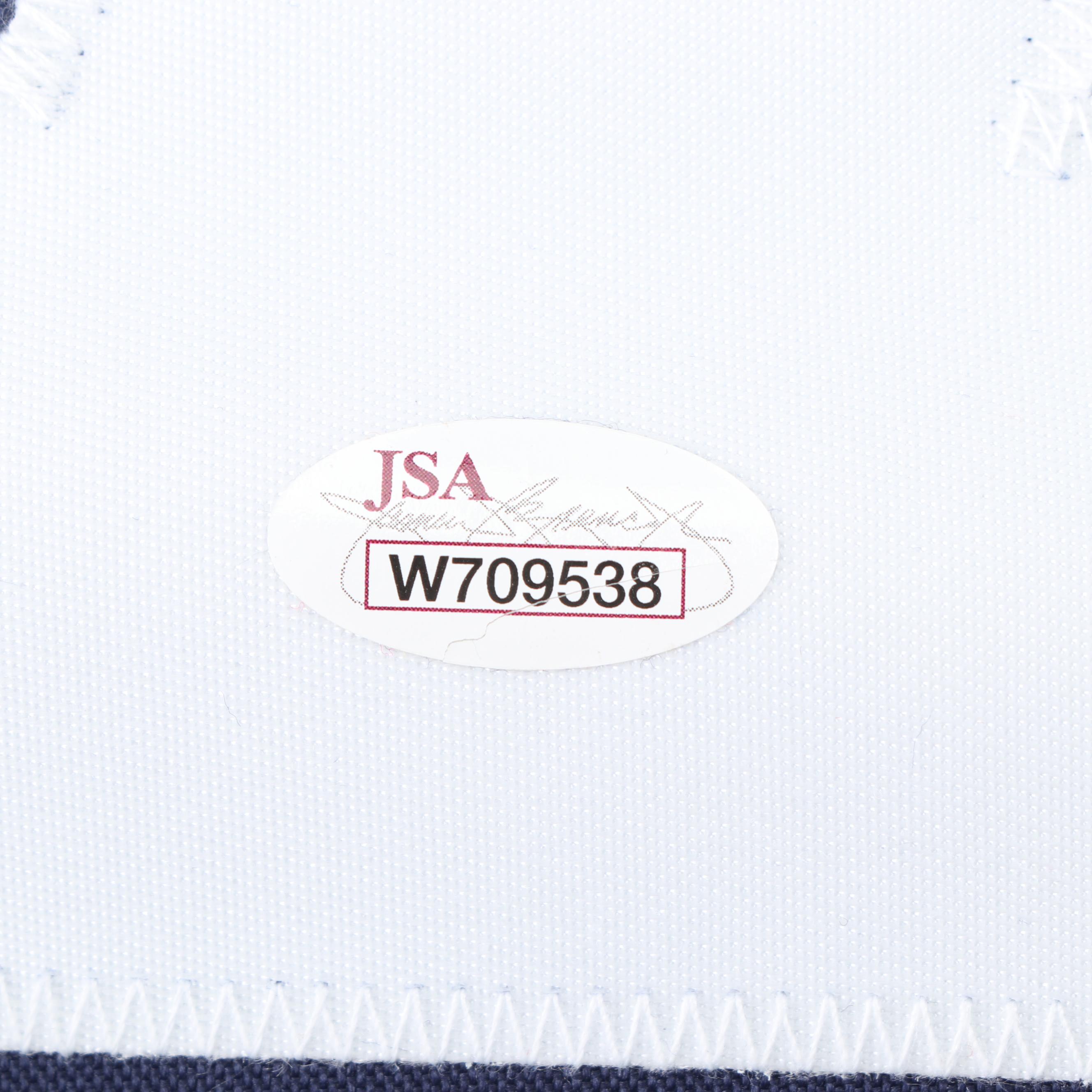 Tony Castillas Signed Dallas Cowboys Jersey