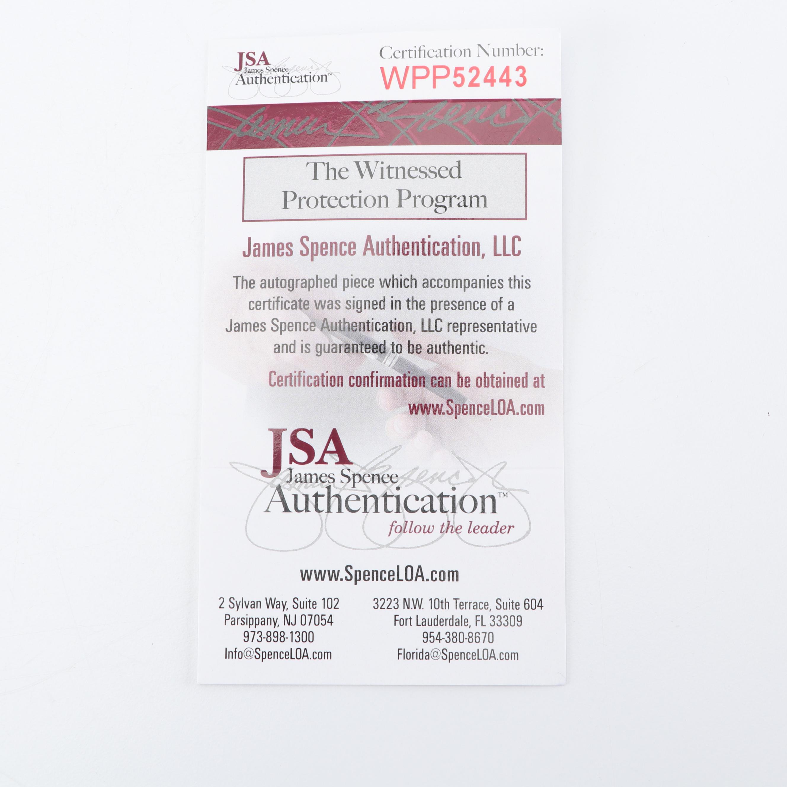 Leighton Vander Esch Autographed Replica Jersey - JSA COA