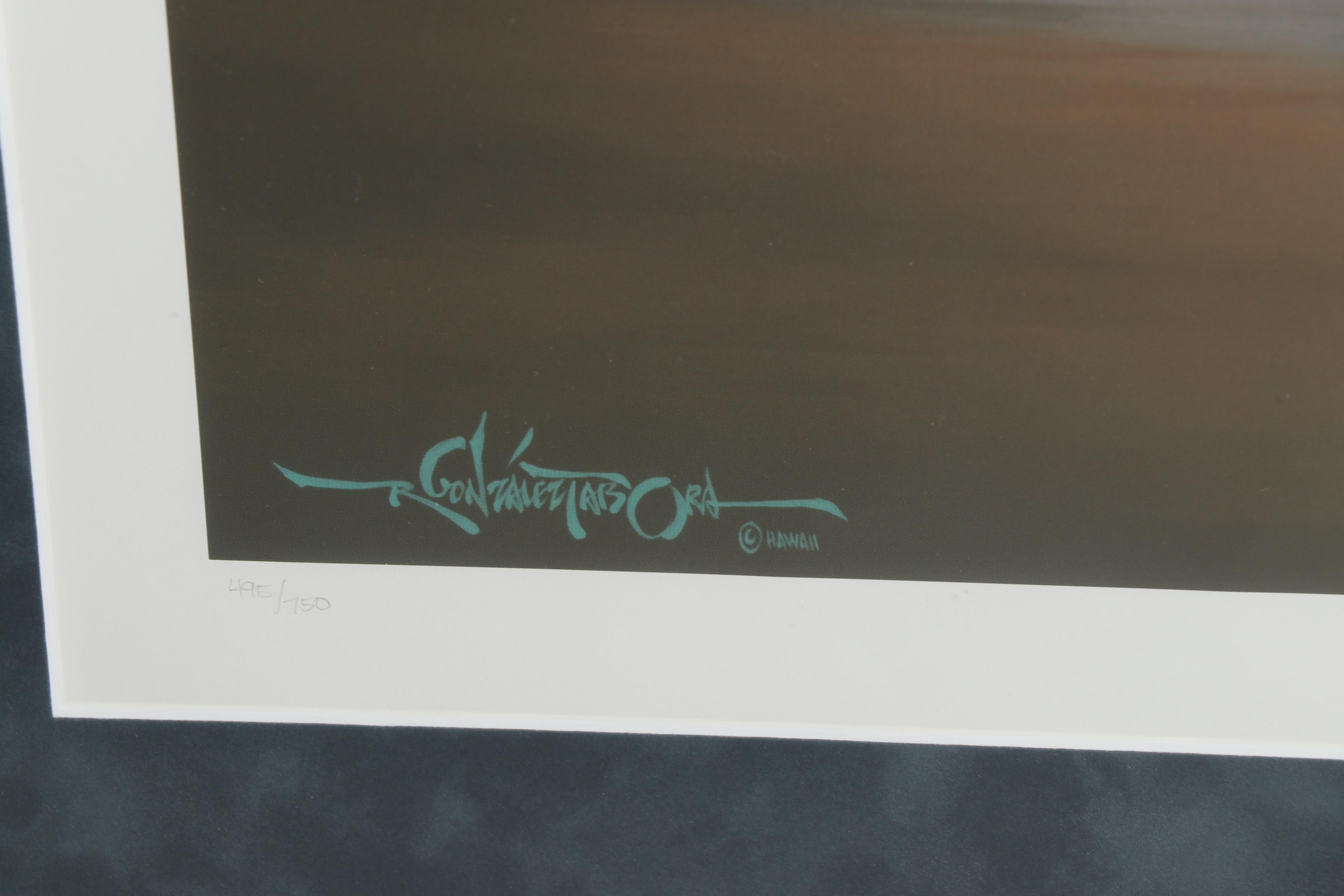 Roy Tabora Offset Lithograph "Solitude of the Night"