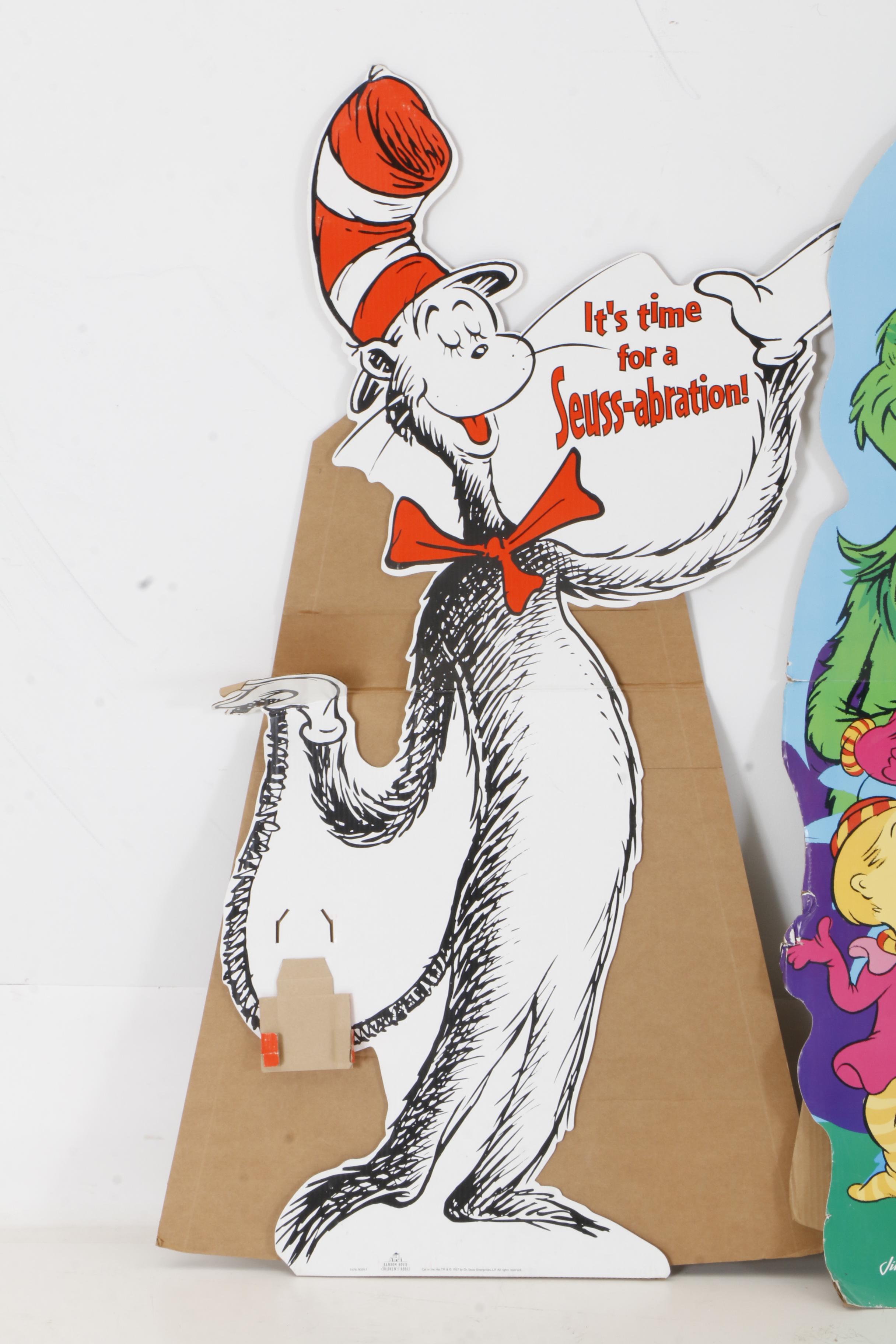 Dr. Seuss Books and Display