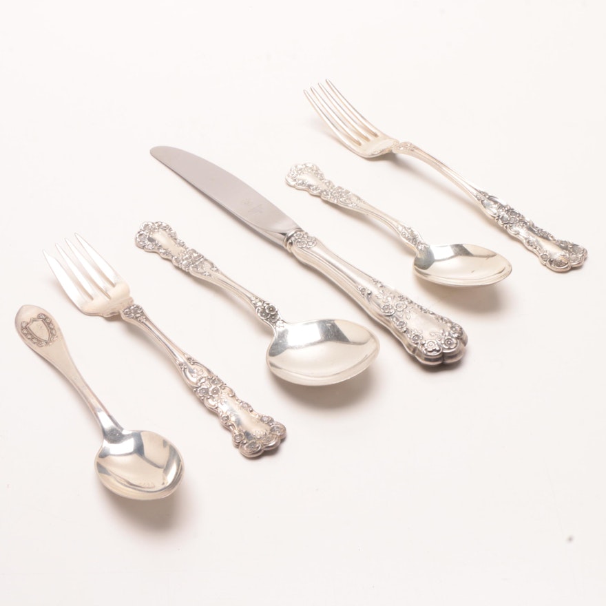 Gorham "Buttercup" Sterling Silver Flatware