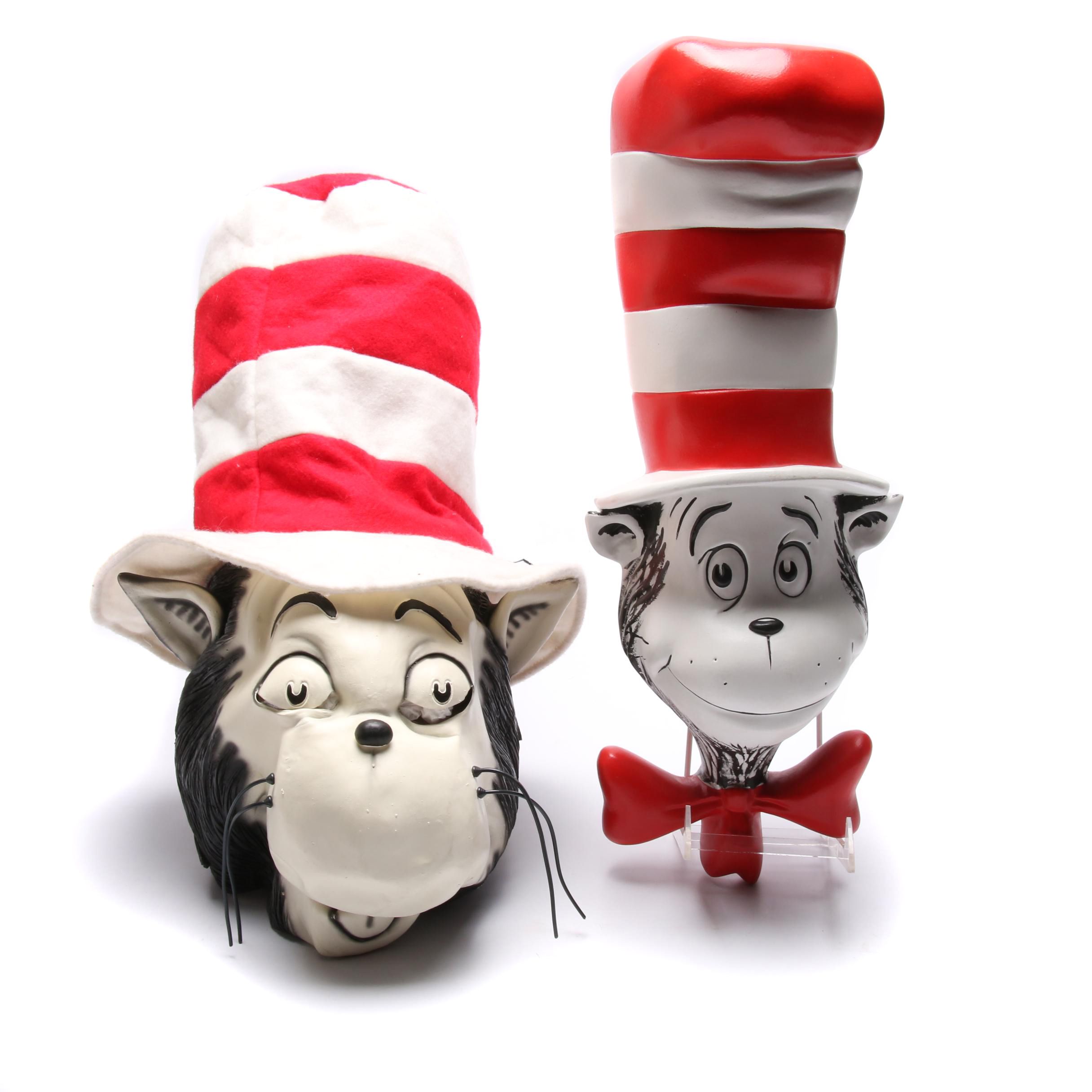 Dr. Seuss Cat in the Hat Heads