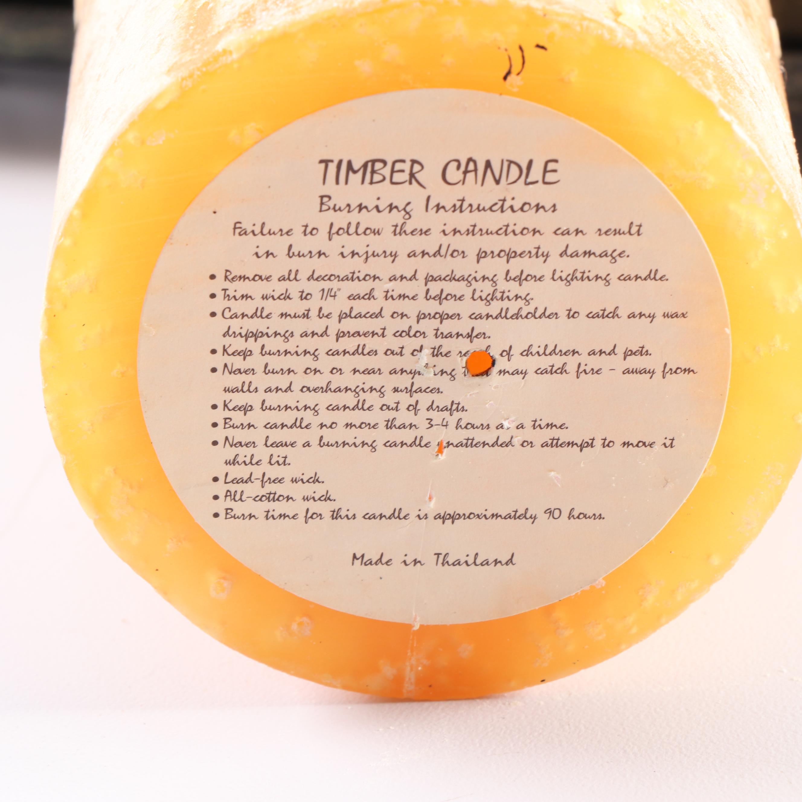 Pair of Metal and Glass Candle Lanterns