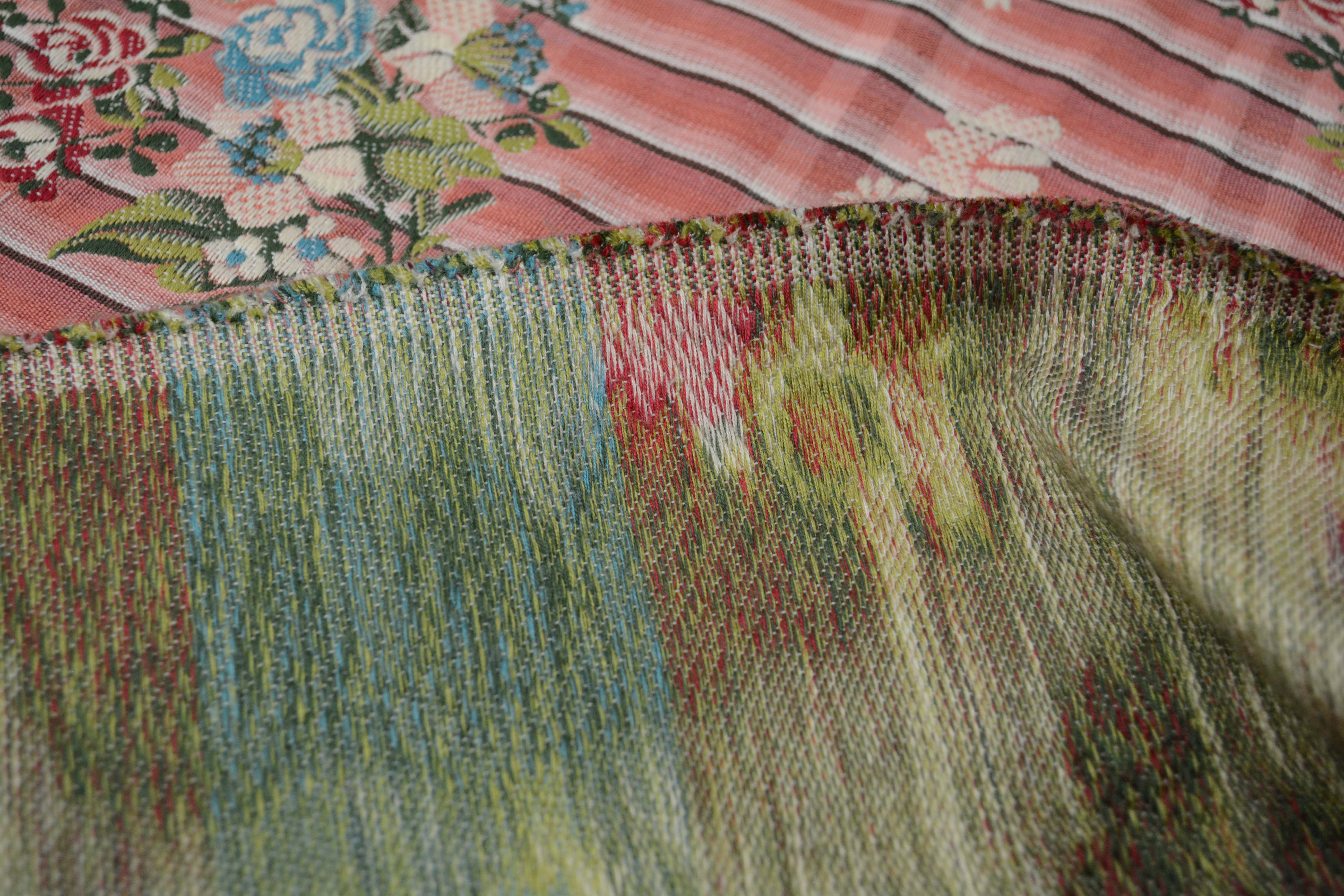 Floral Brocade Upholstery Fabric Bolt