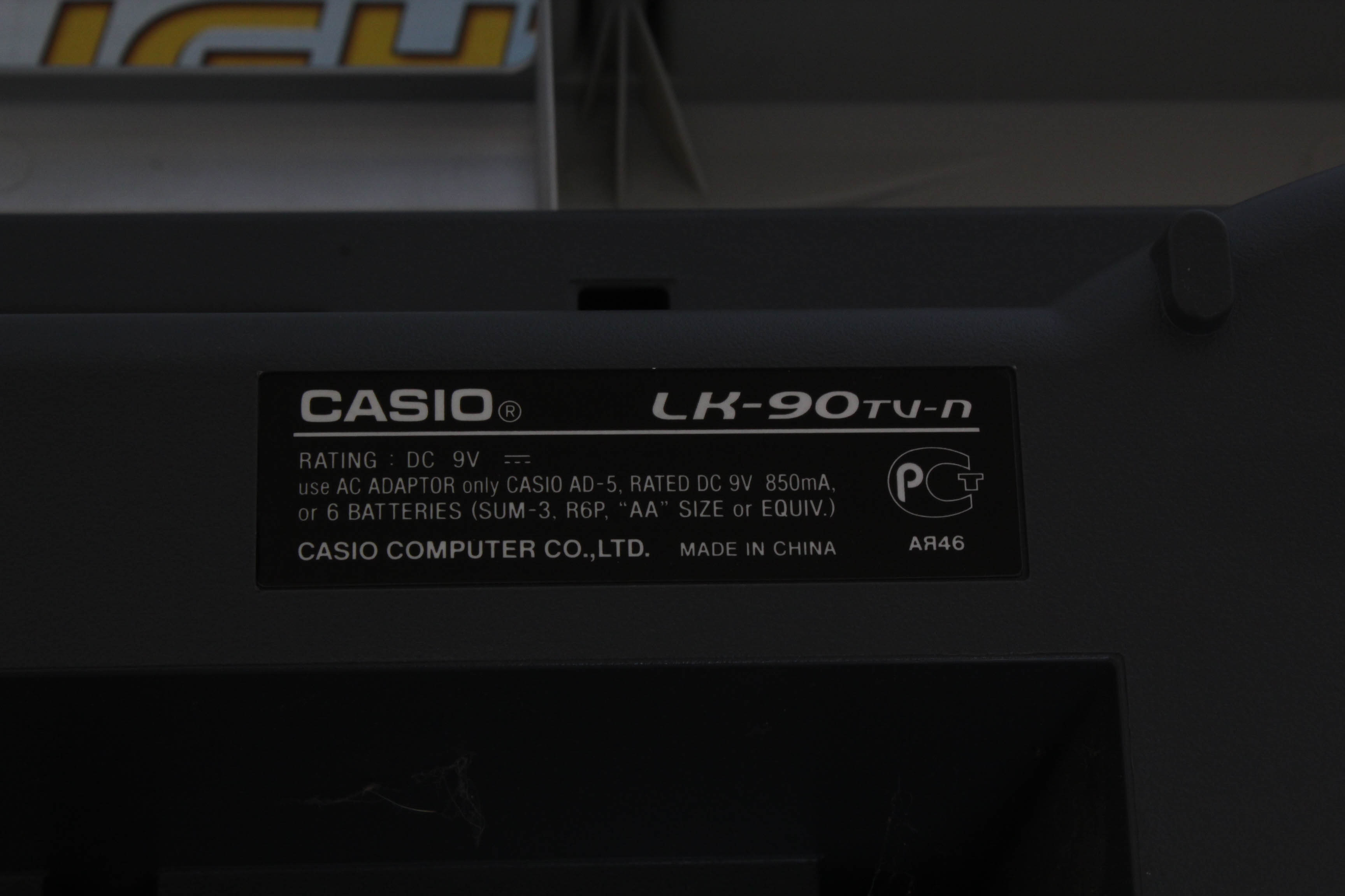 Casio LK-90TV Keyboard and Squire Champ 15 Amplifier