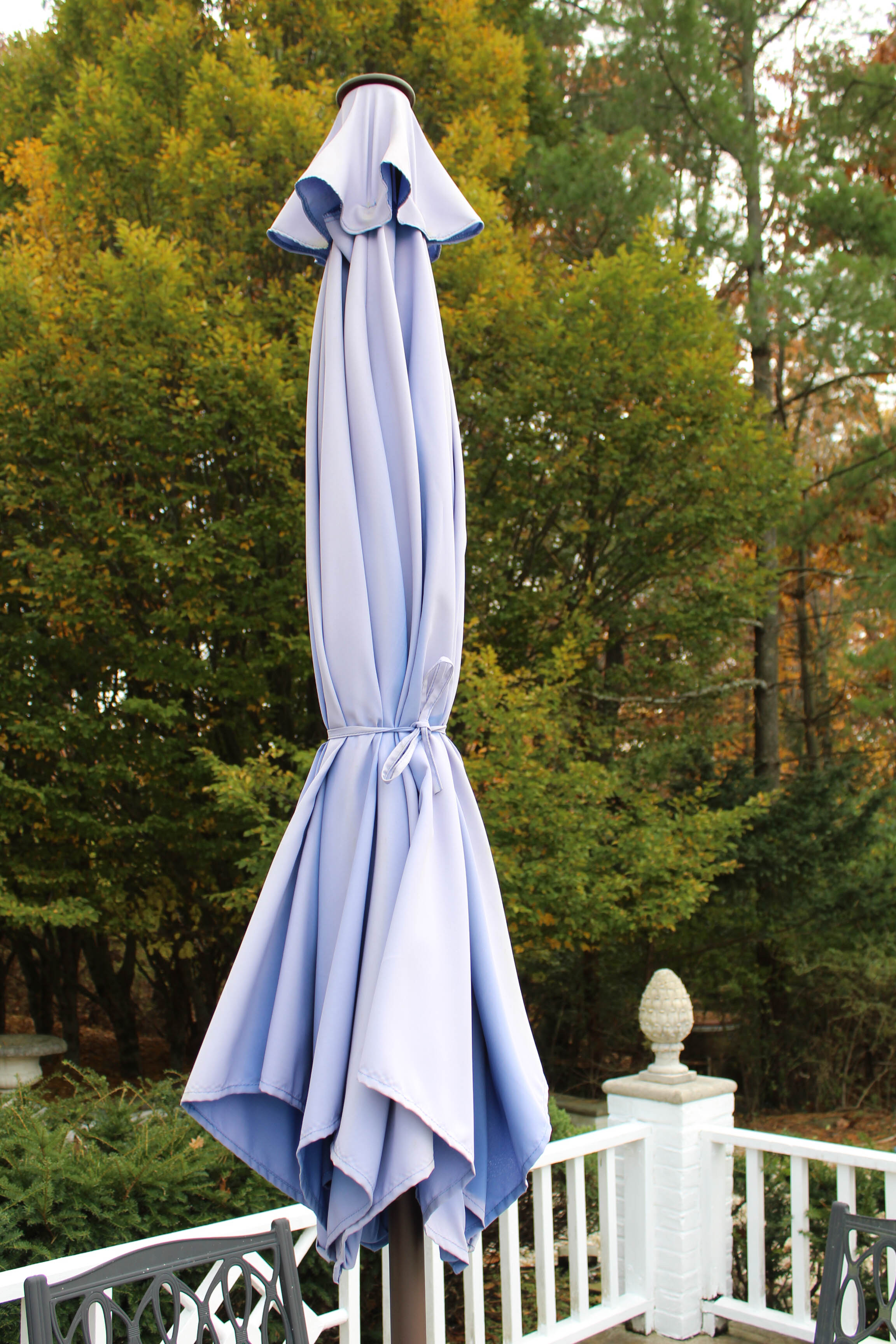 Hampton Bay Outdoor Furniture Set with Glass Top Table