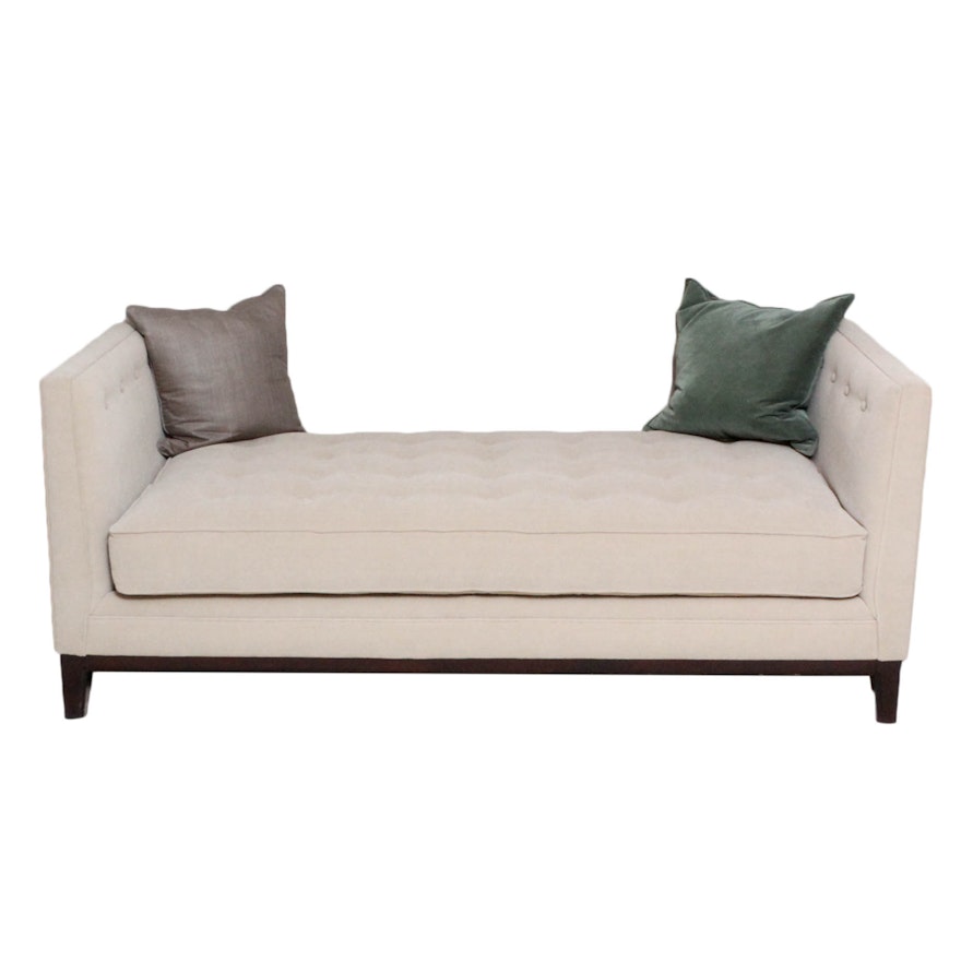 Tufted Divan by Martha Stewart Signature Furniture with Bernhardt