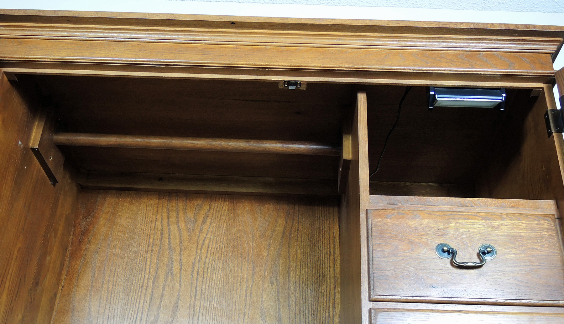 Oak Gentleman's Wardrobe by Keller