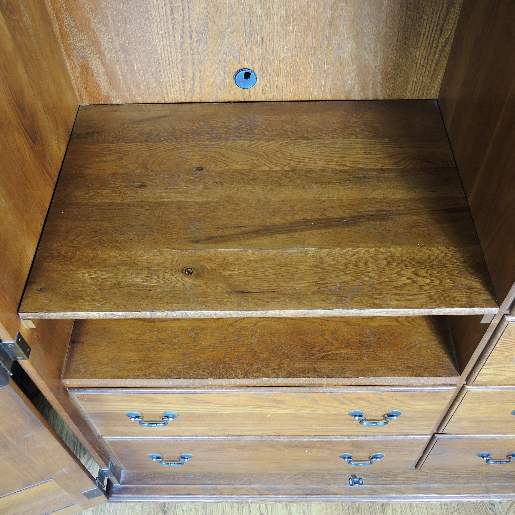 Oak Gentleman's Wardrobe by Keller