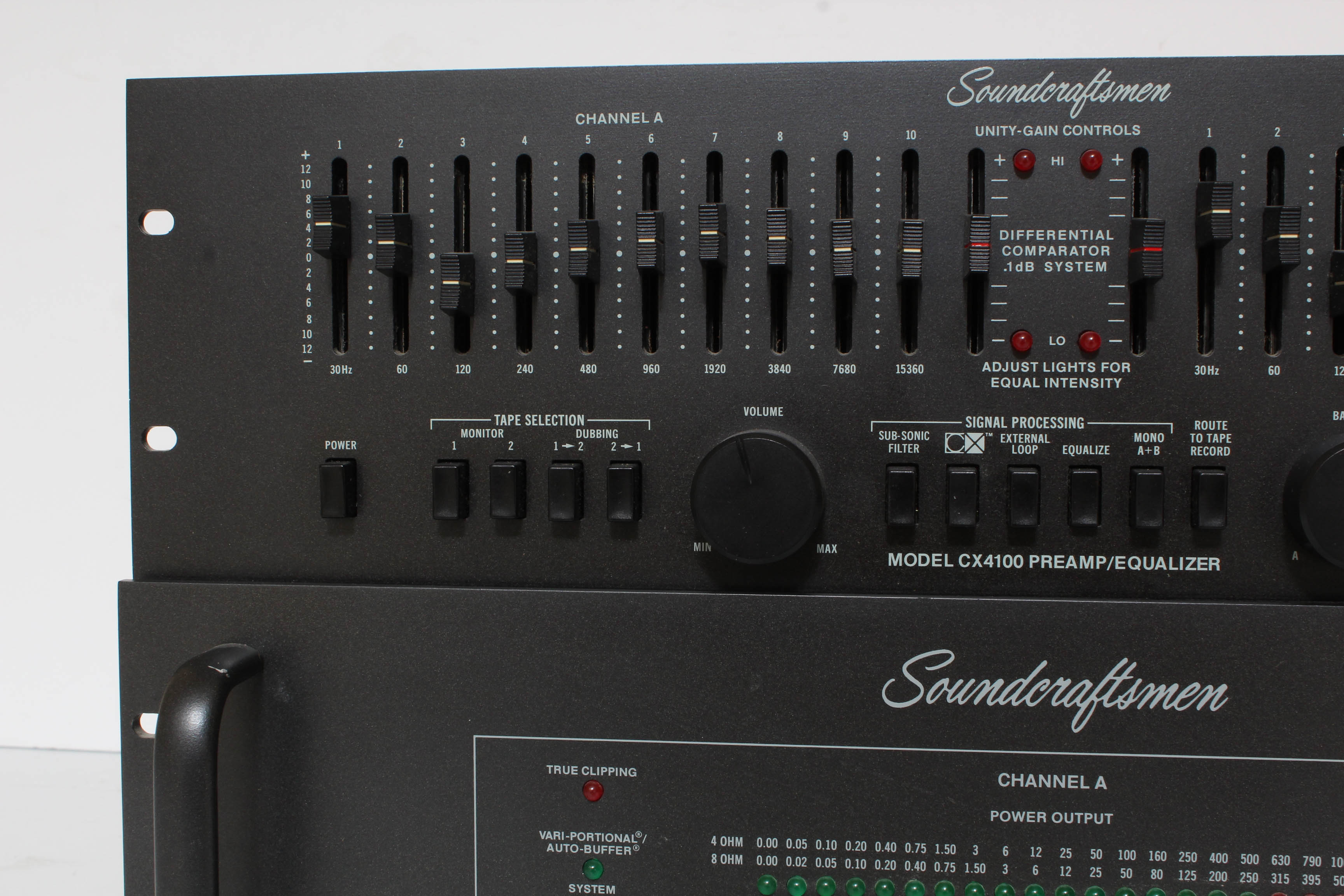 Soundcraftsmen Preamplifier and Class H Power Amplifier