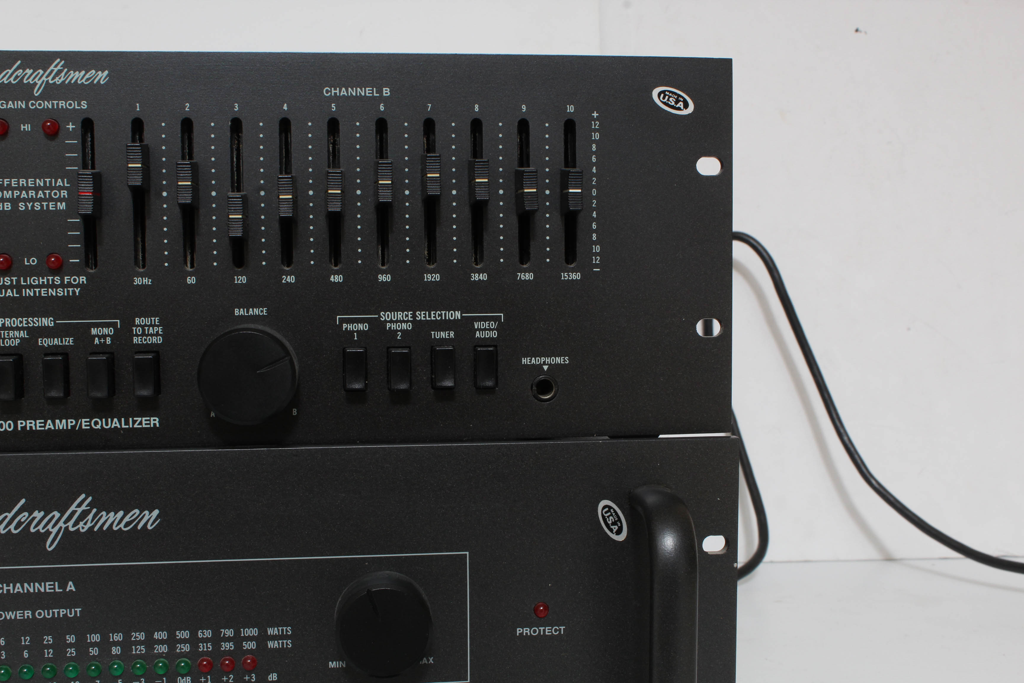 Soundcraftsmen Preamplifier and Class H Power Amplifier