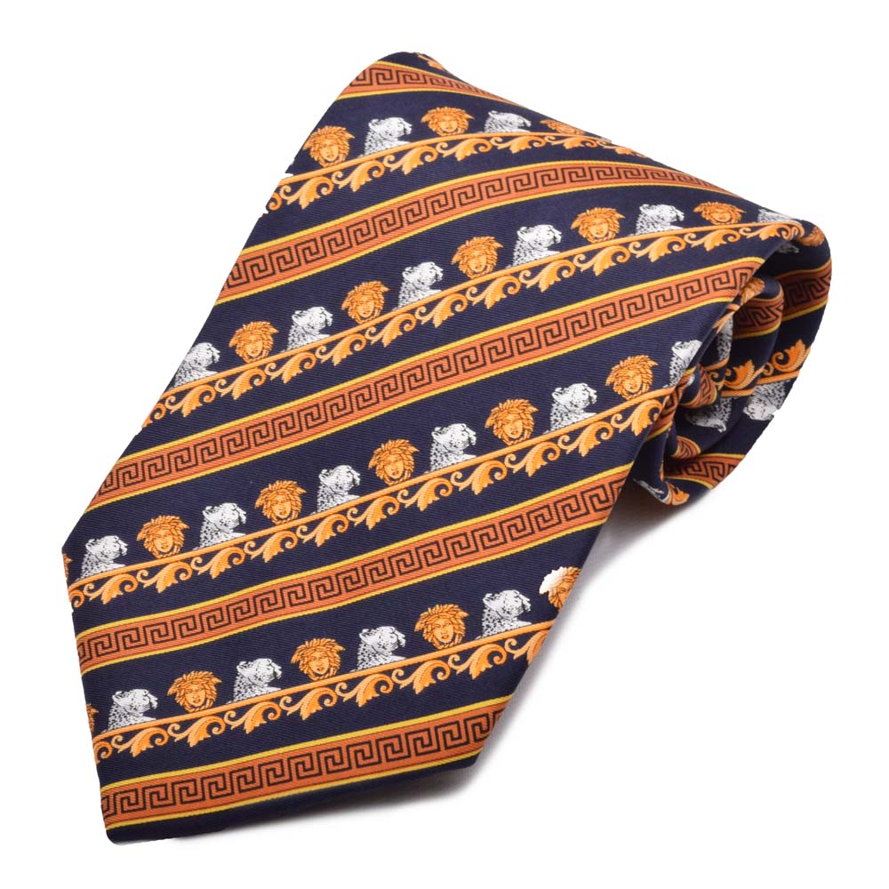 Gianni Versace Silk Necktie, Made in Italy