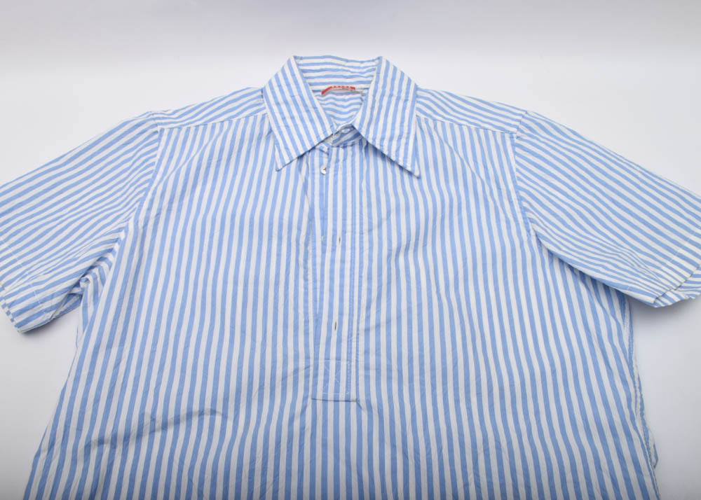 Men's Button Down Shirts Including Prada and Pithecanthropus
