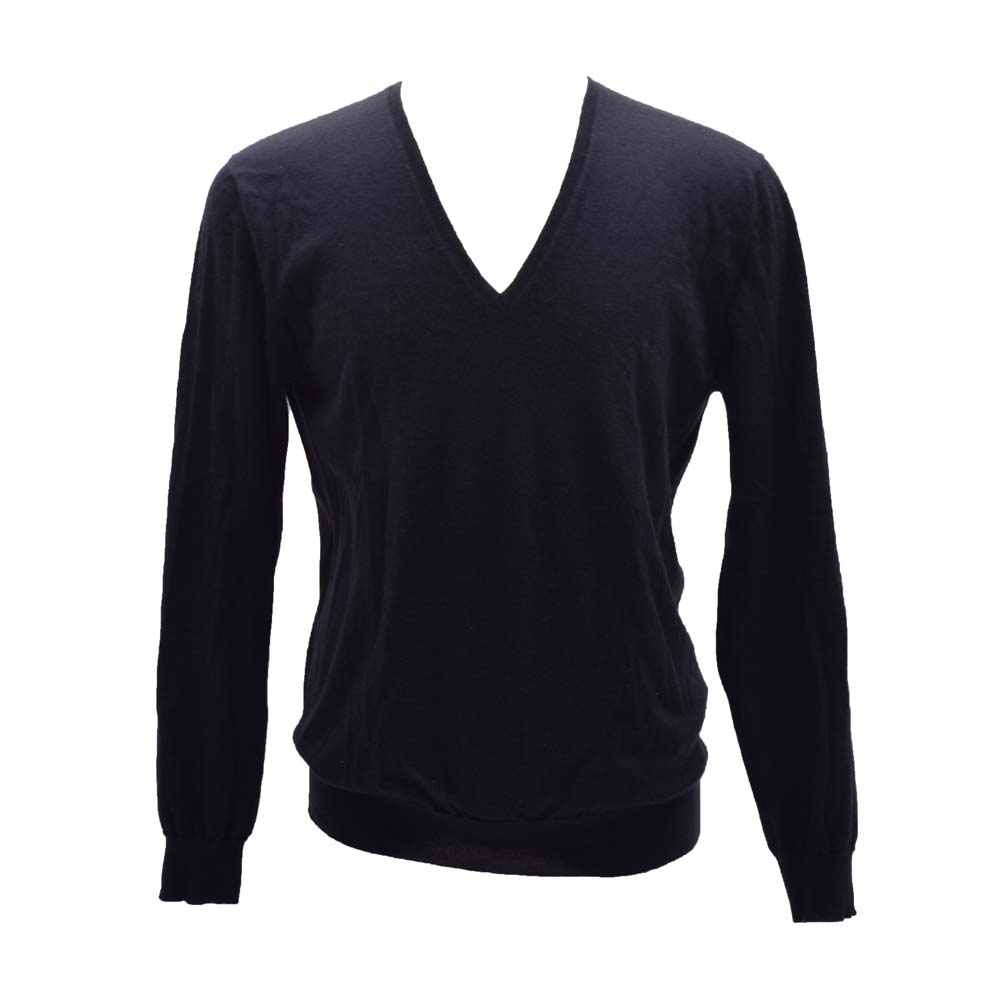 Men's Navy Prada Sweater