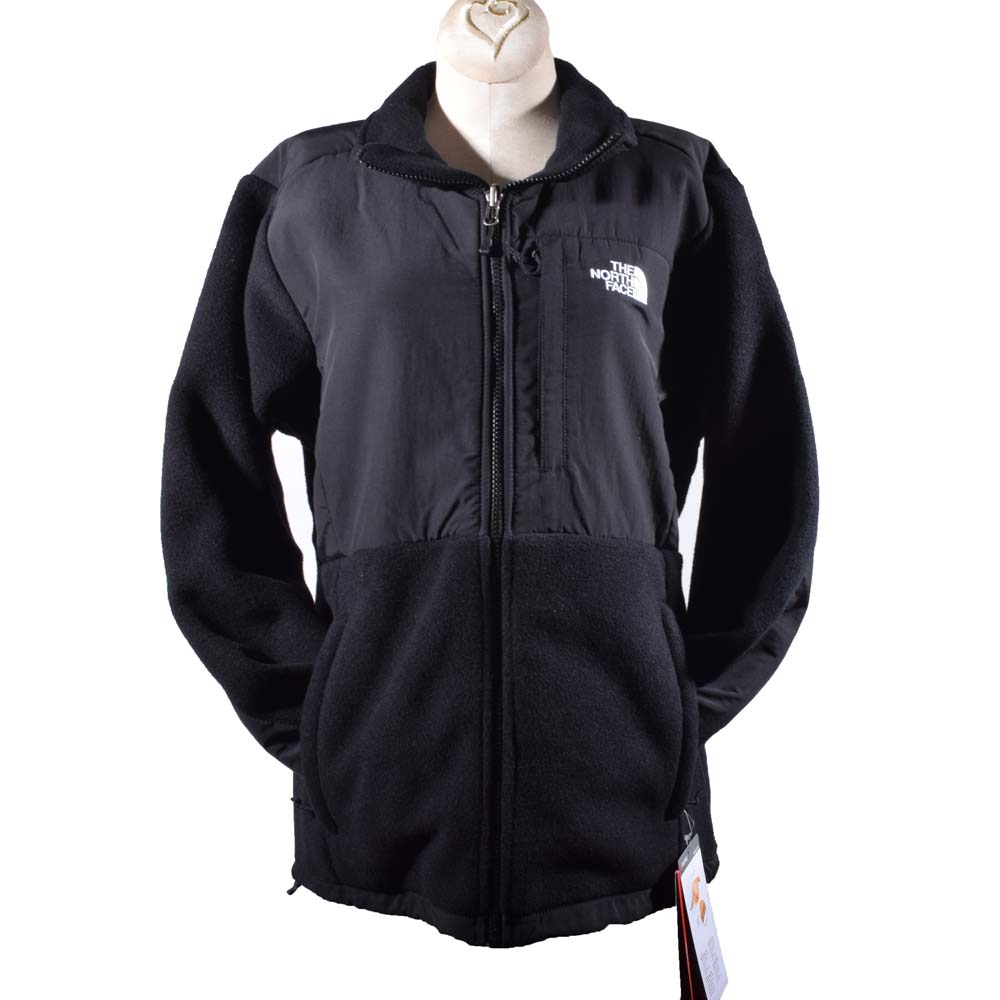 Women's The North Face Denali Polartec Classic 300 Black Zipper-Front Jacket