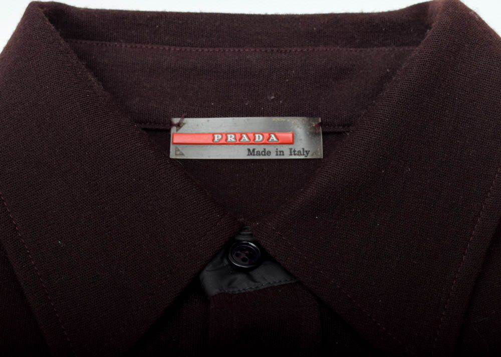 Men's Long Sleeve Polo Shirts Including Prada and Boss