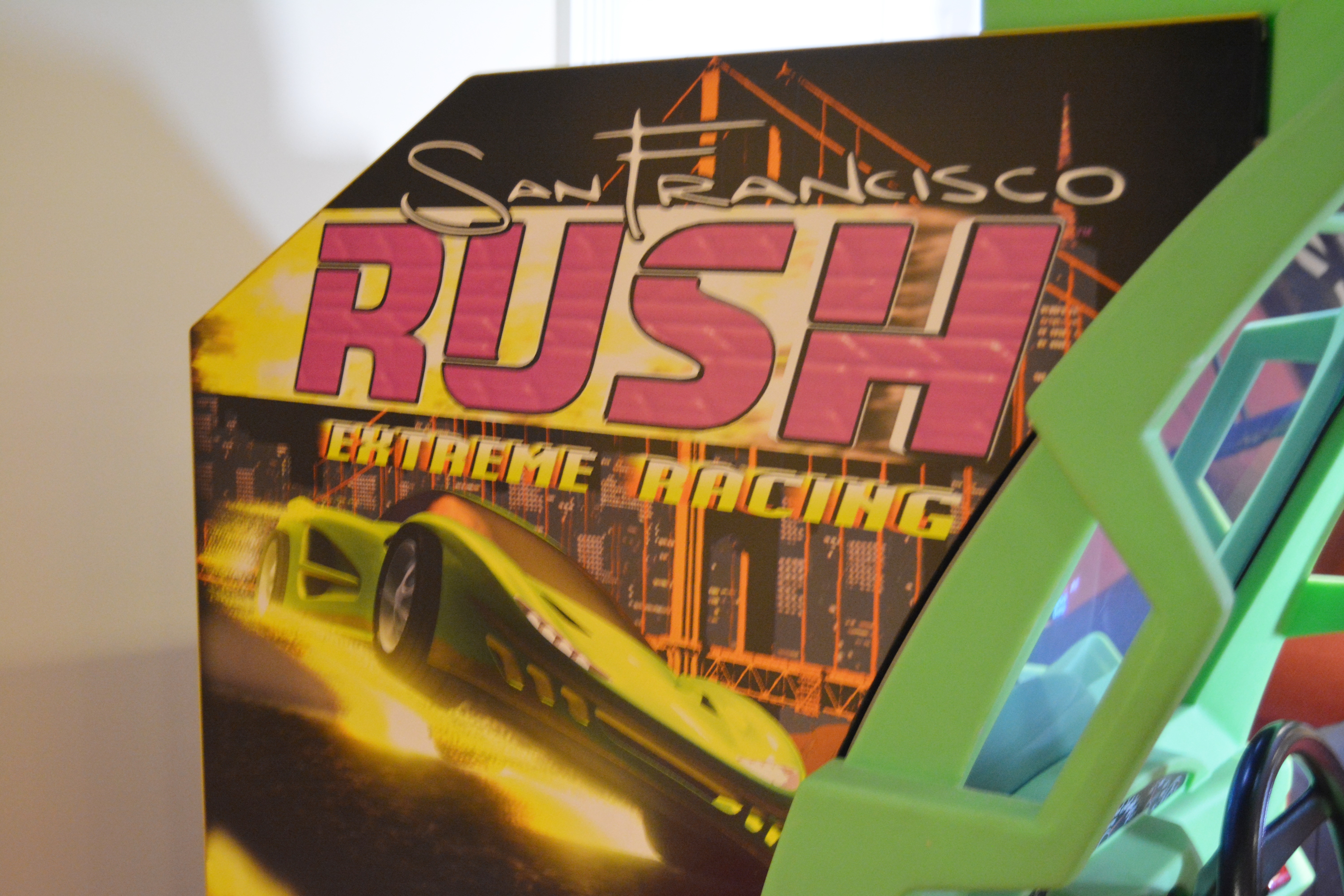 San Francisco Rush the Rock, Alcatraz Edition Arcade Machine Game by Atari Games