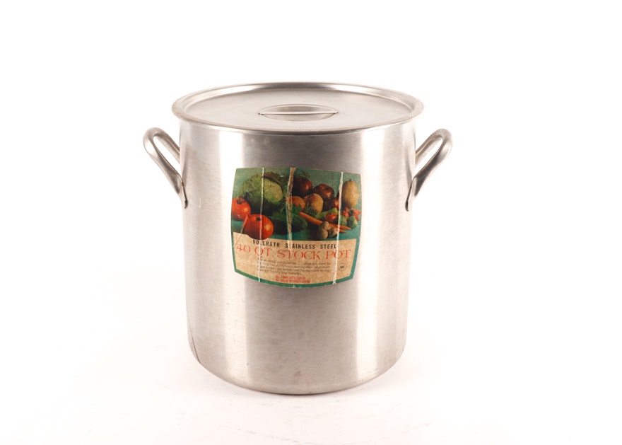 Vollrath Stainless Steel 40-Qt. Stock Pot